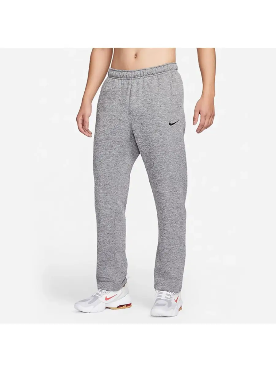 Nike Men's Pants 2024 Spring New arrival Athleisure Minimalist Plaid Fleece-lined Straight-leg pants Dq4857