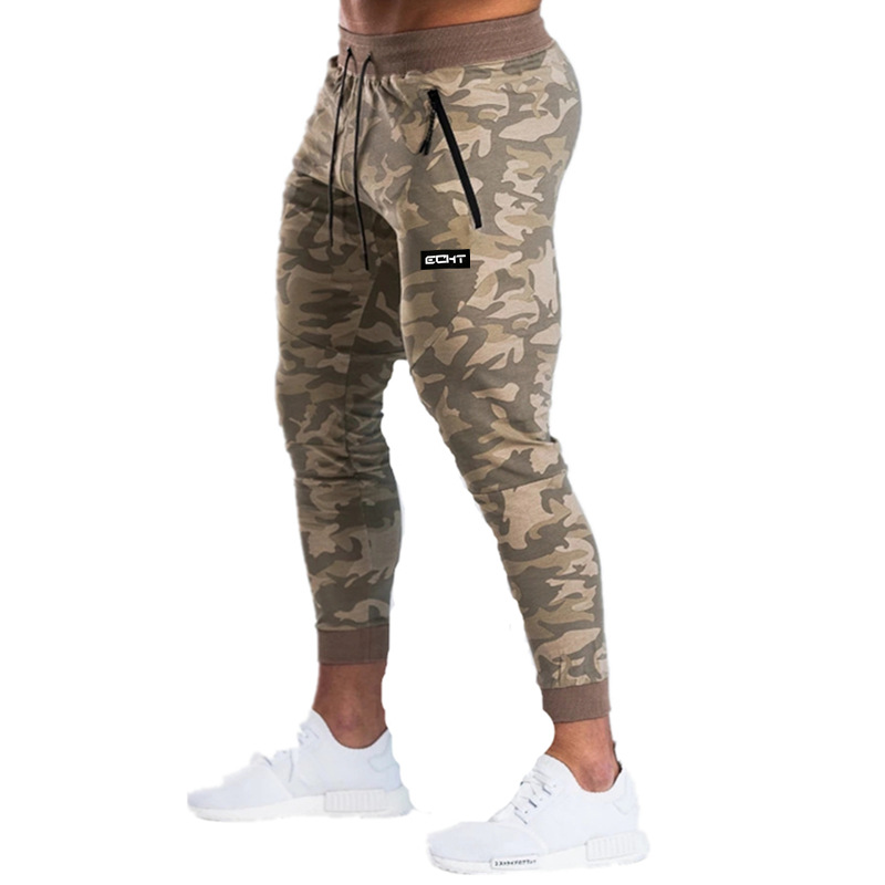 2021 Muscle Fitness New Outdoor Men's Beat Small Feet Exercise Pants Running Sports Leisure Training Pants