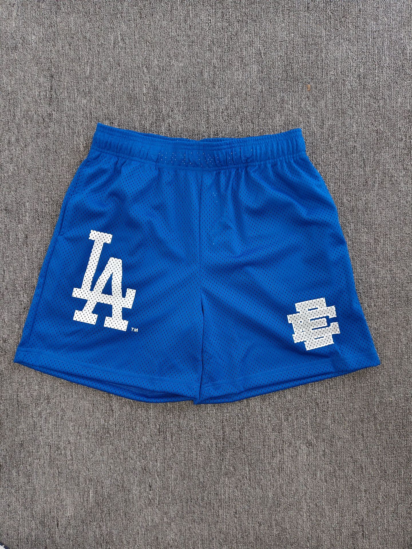 Foreign Trade High Quality Original La American Quarter Pants Casual Basketball Sweatpants Breathable Quick-Drying Shorts Wholesale in Stock