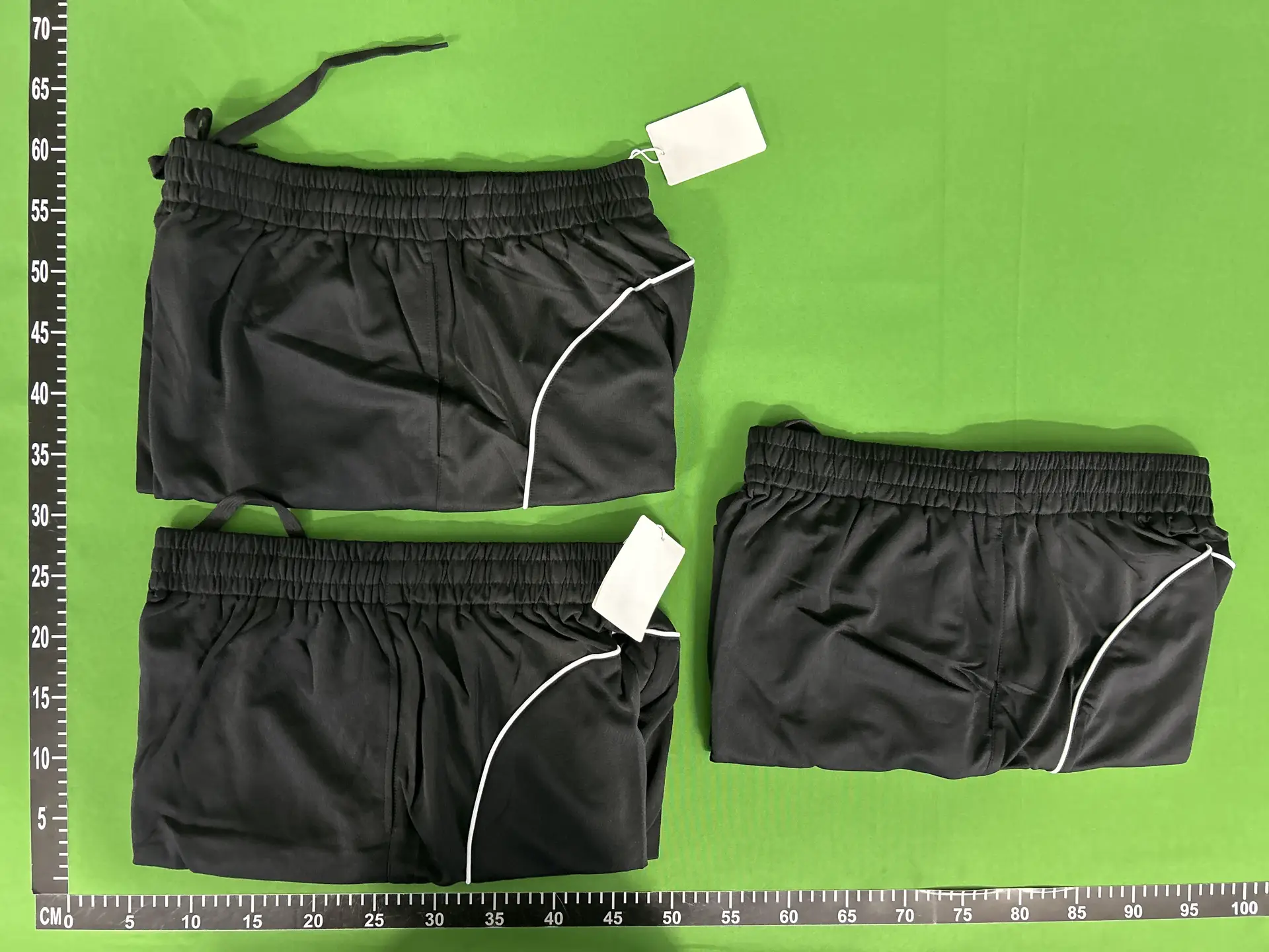 High Version Paris 2025 New Co-Branded Football Pants Embroidered Double-Layer Mesh Stitching Drawstring Shorts Loose Five-Point Pants