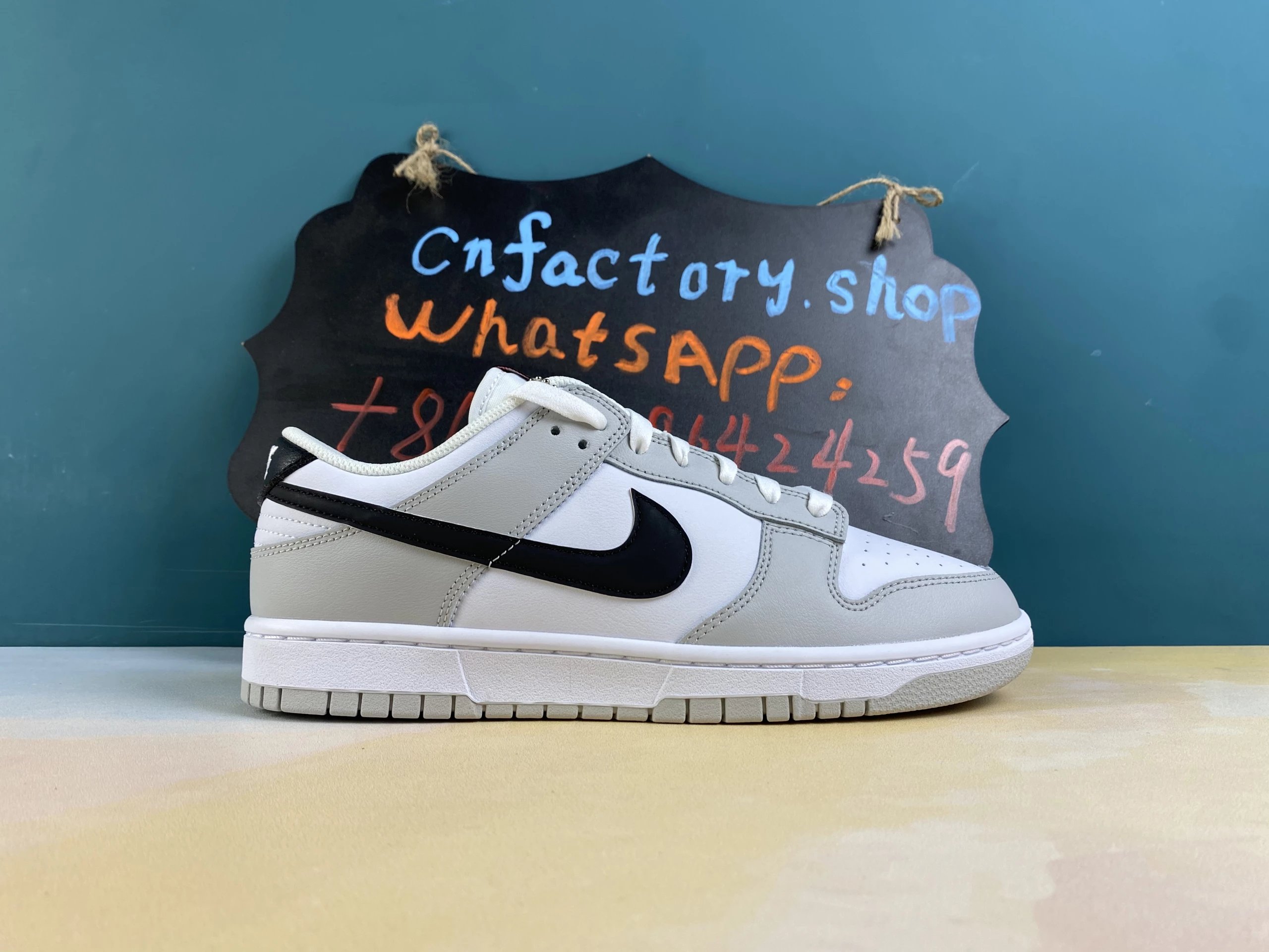 H42M N1ke Dunk Low SE Lottery Pack Grey Fog-DR9654-001