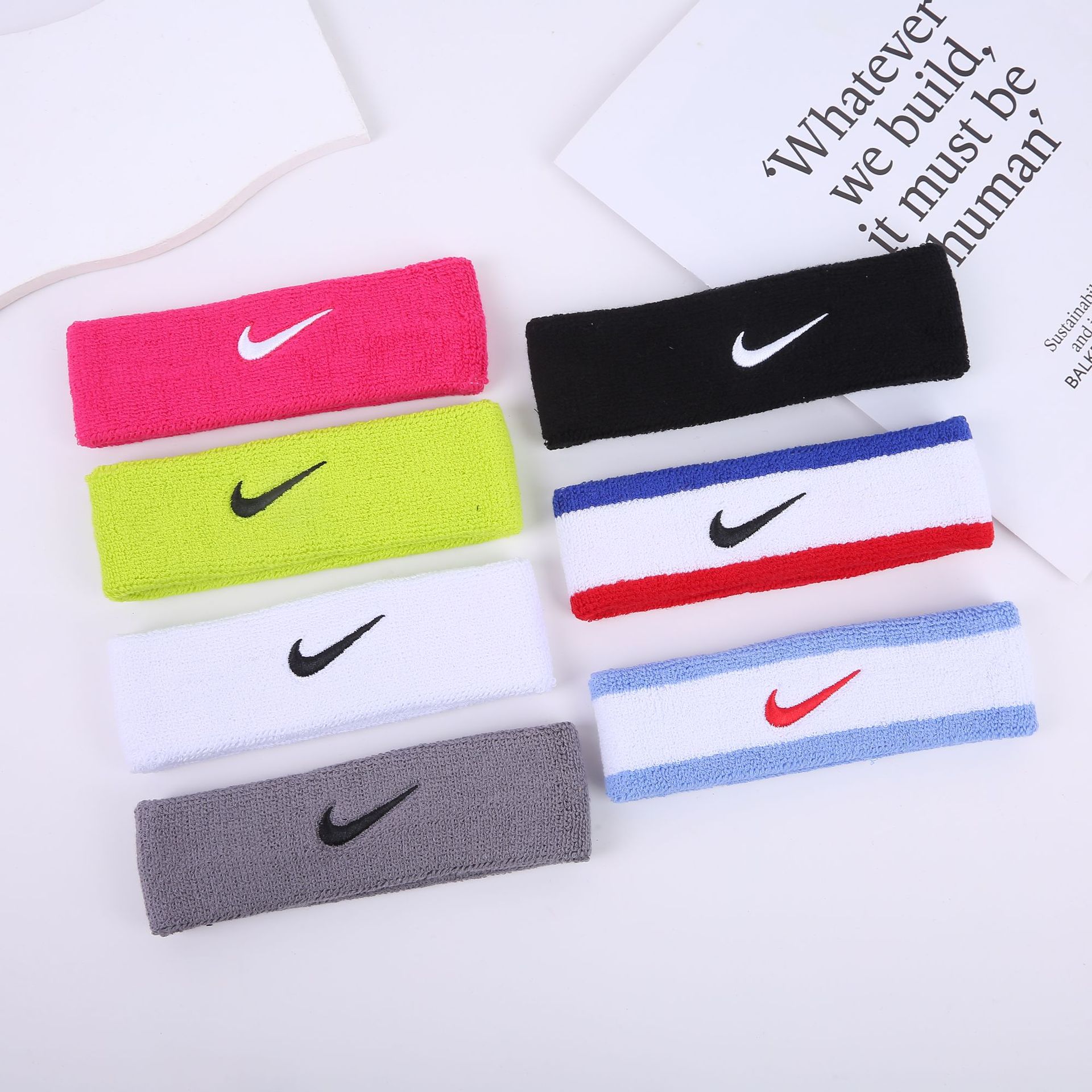 Sports Sweat-Absorbent Headband Running Fitness Forehead Protector Headband Headband New Basketball Men's and Women's Spring and Summer Sports Headband QC 写真 1688 Qualit.ly