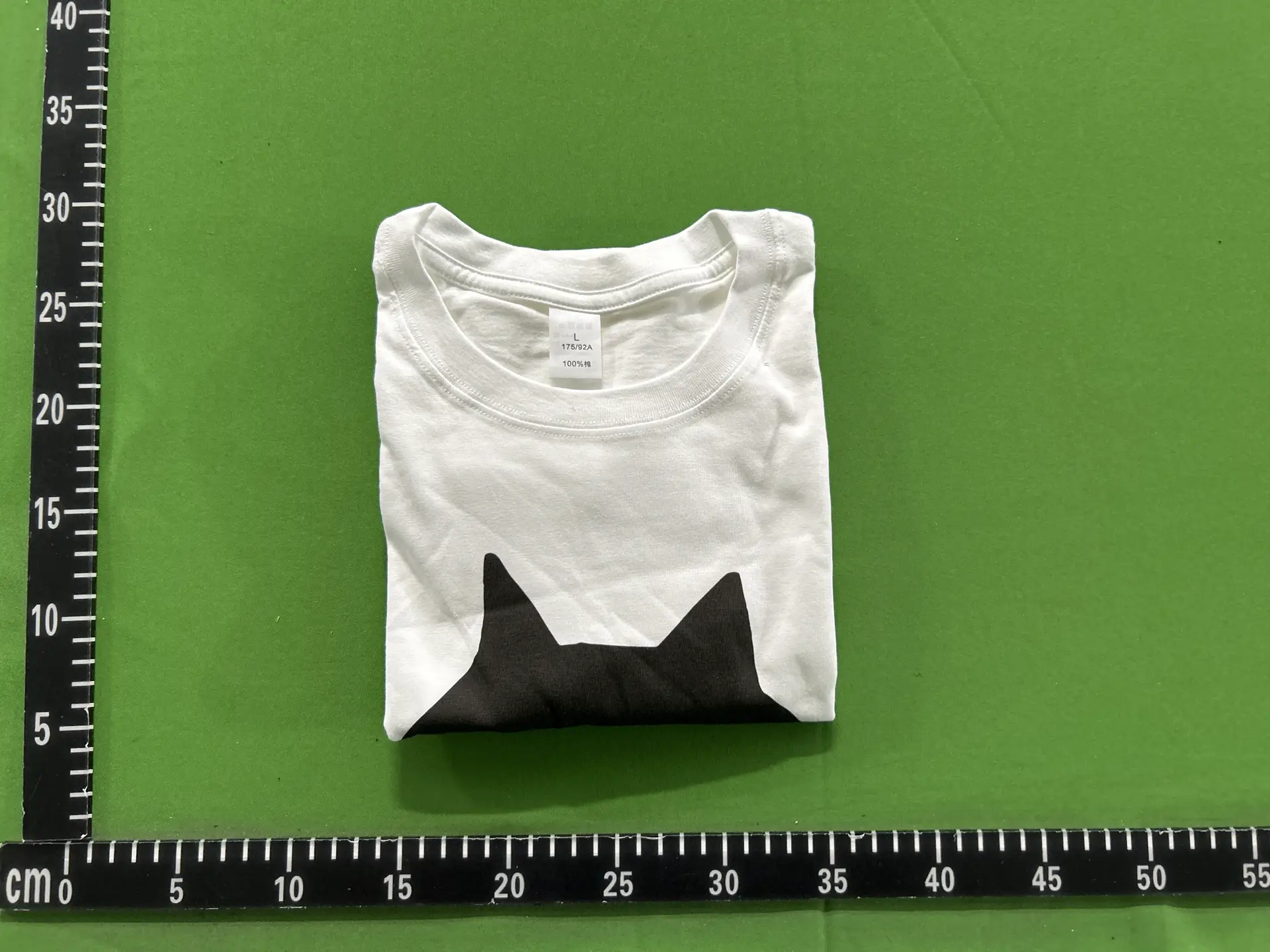 Recommended Top Picks! Quirky Cat Graffiti Simple and Fun Design Versatile Style Loose Short-Sleeve T-Shirt