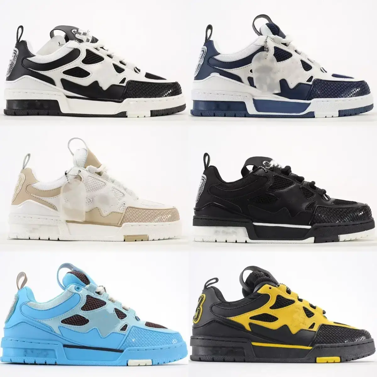 Putian Foreign Trade Specializes in High-Version Trainer Donkey Sneakers, Sports Shoes, Breathable Casual Couple Sneakers for Men and Women