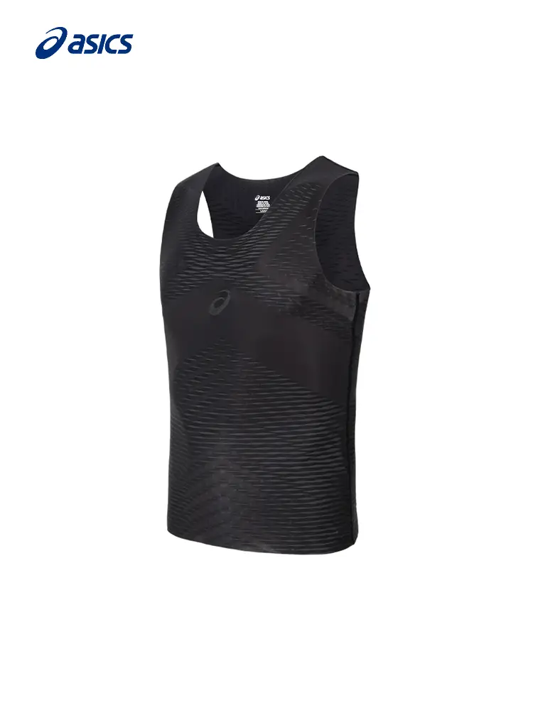 Asics New arrival Metaspeed Men's Running Tight Vest Elastic pullover Round Neck Sports T-Shirt