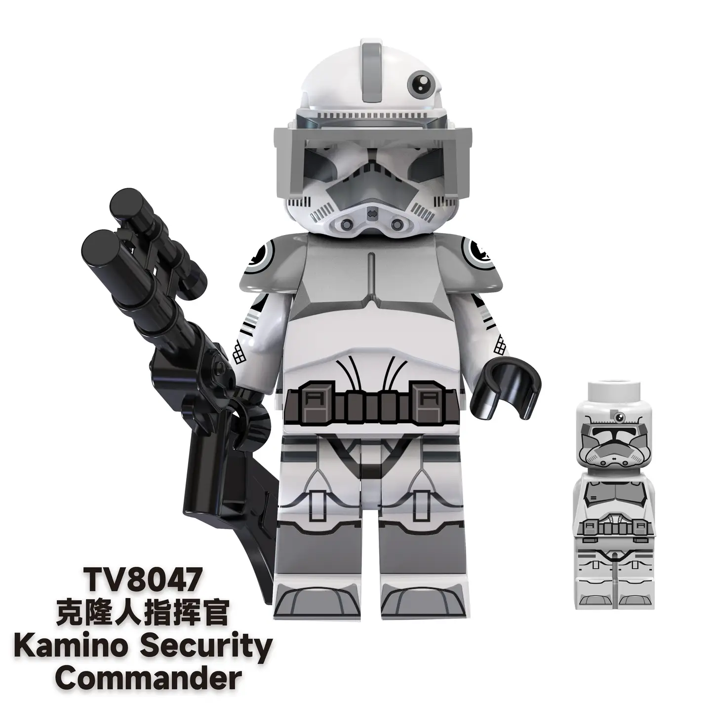 Tv6107 Star Wars Series Clone Han Solo Ahsoka Leia Assembled Building Block Figures Kidsren's Boys Toys