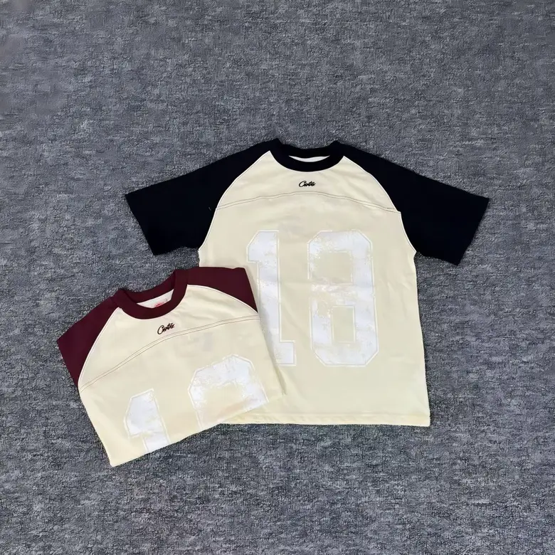 Meichao Corteiz New 2025 Summer High Street Unisex Hip-Hop Style Casual Loose Pure Cotton Short-Sleeve T-Shirt