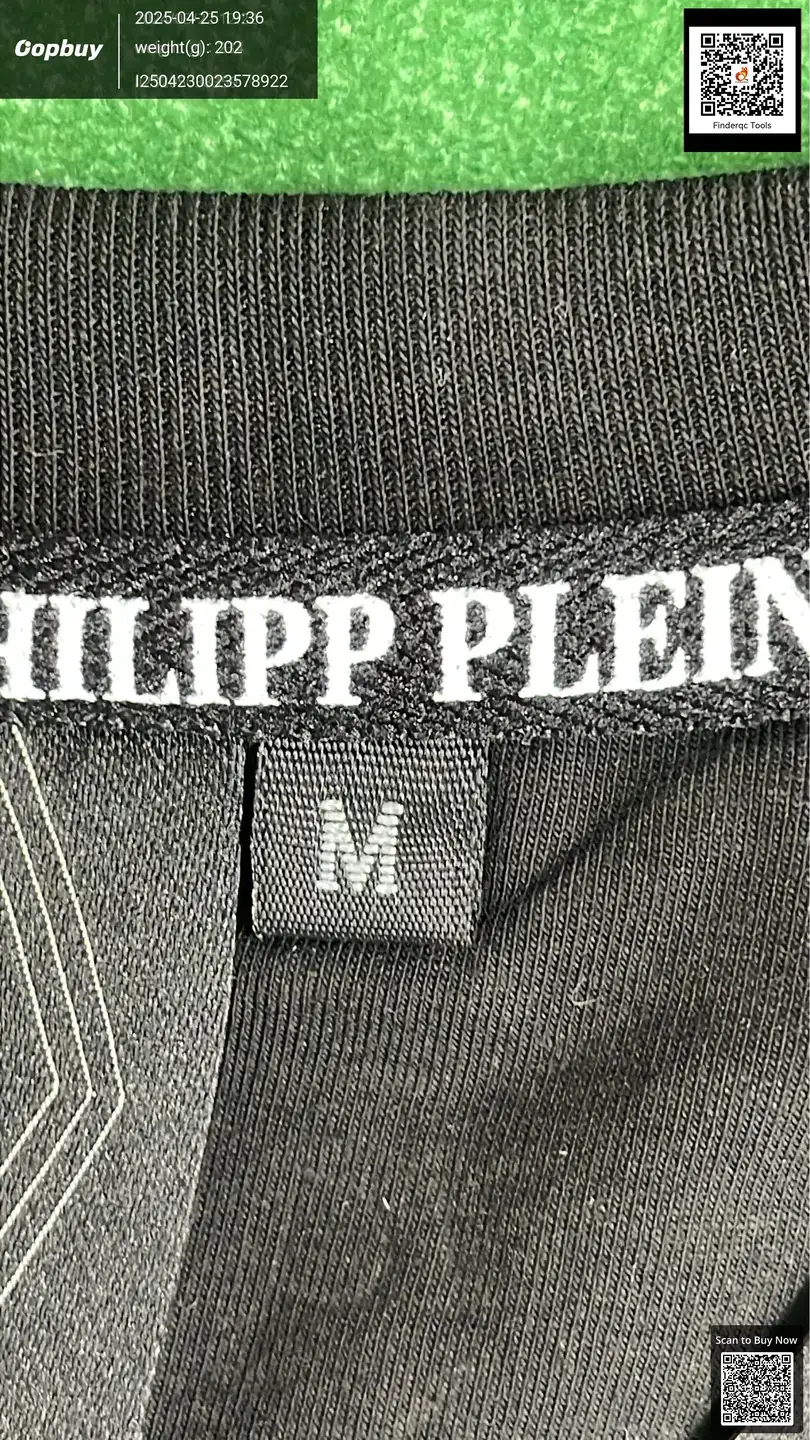 Philipp Plein Men's T-shirt Skull Hot Drill Short Sleeve