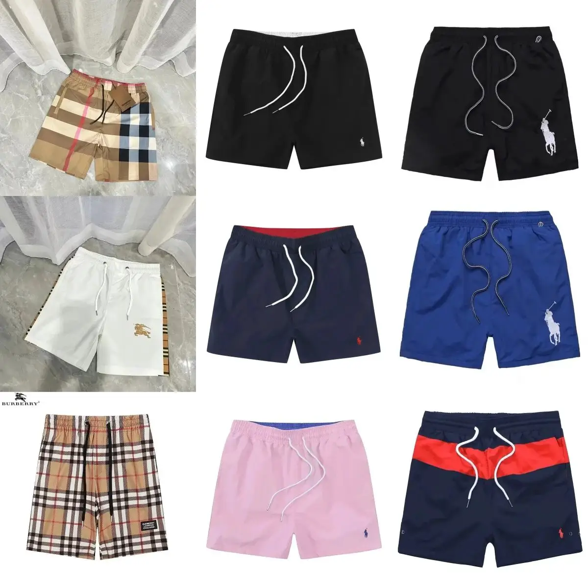 Burberry Check Shorts