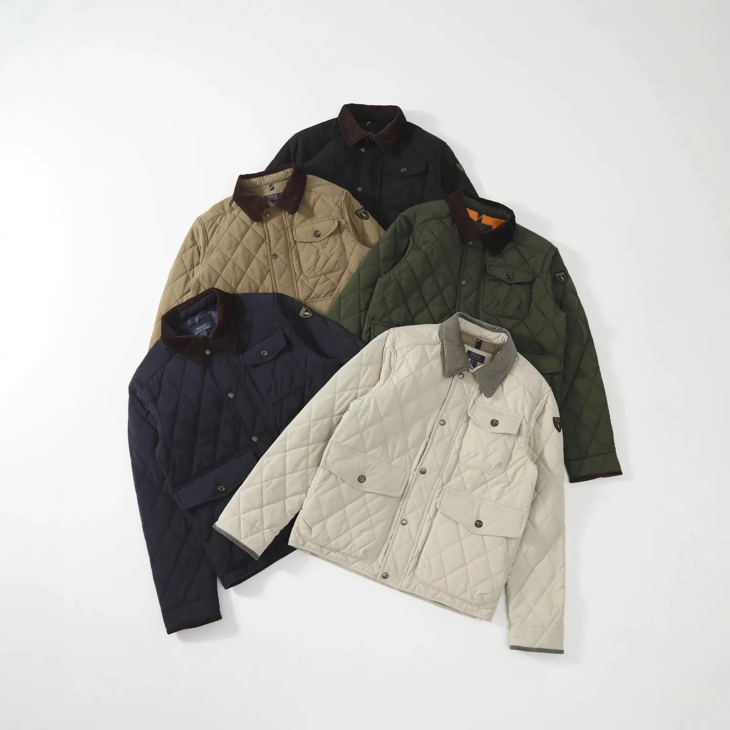 Classic old money style workwear, diamond grid quilted cotton, retro cotton clothes, cotton jackets, workwear jackets, trendy outerwear