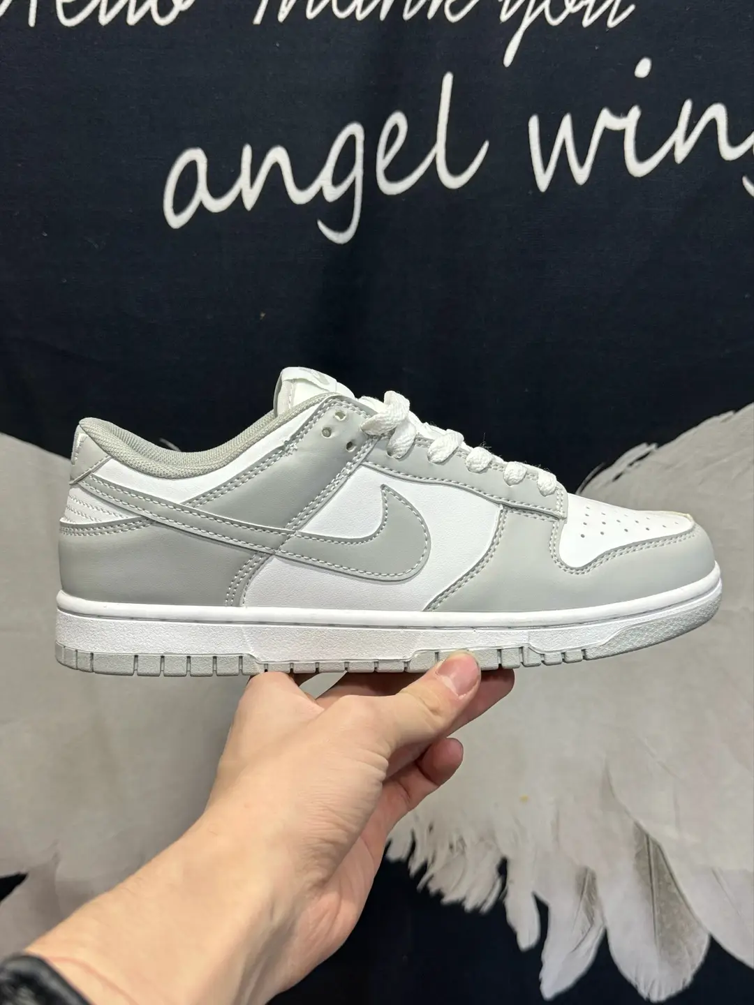 【超级福利/这个价位随便入】NK SB Dunk Low 板鞋 休闲鞋 运动鞋 低帮 白灰