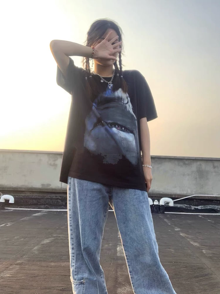 Givenchy Shark Graphic T-Shirt