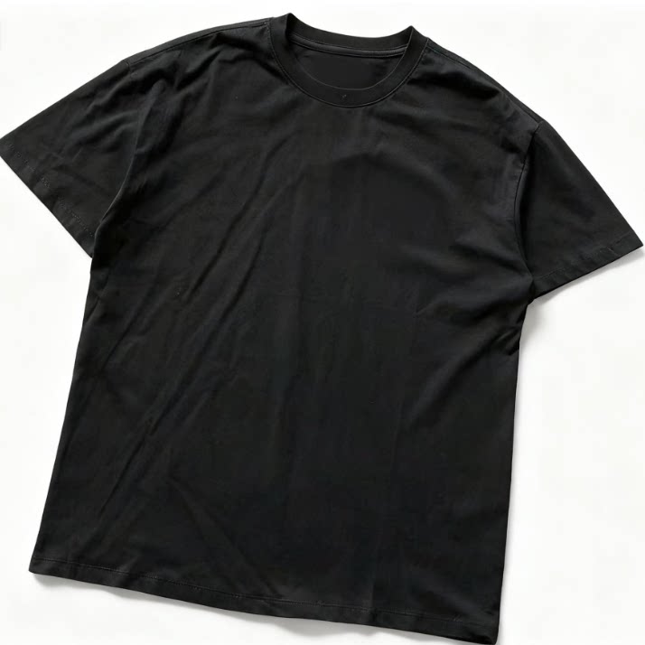 Left Huang Daer Zhongfei Code Javelin Right Xiao Wu String Black Round Neck Short Sleeve 66061457 Foto QC de TAOBAO na Qualit.ly