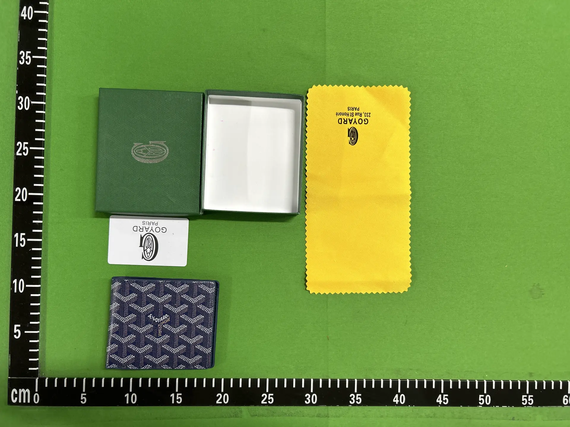 Goyard Saint Louis Wallet Navy