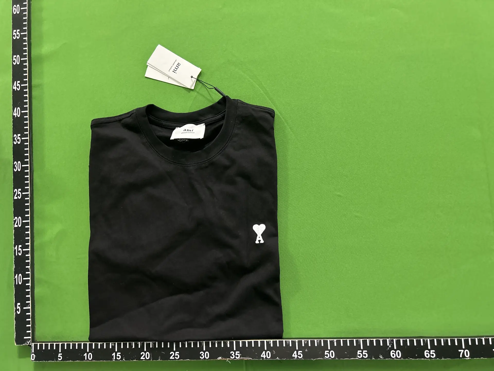 AMI Alexandre Mattiussi Black T-Shirt
