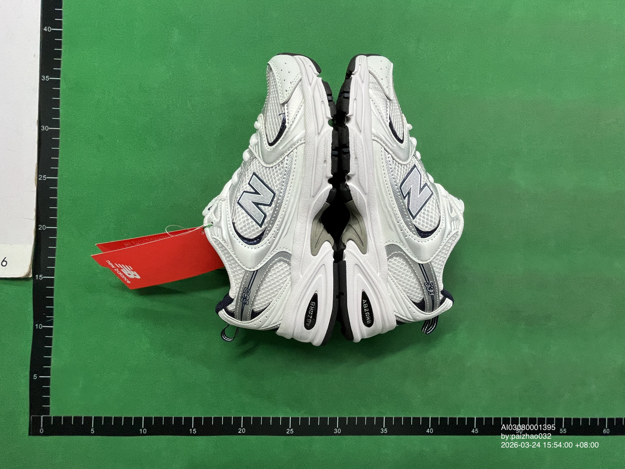 New Balance MR530SG White Silver Training Shoes QC