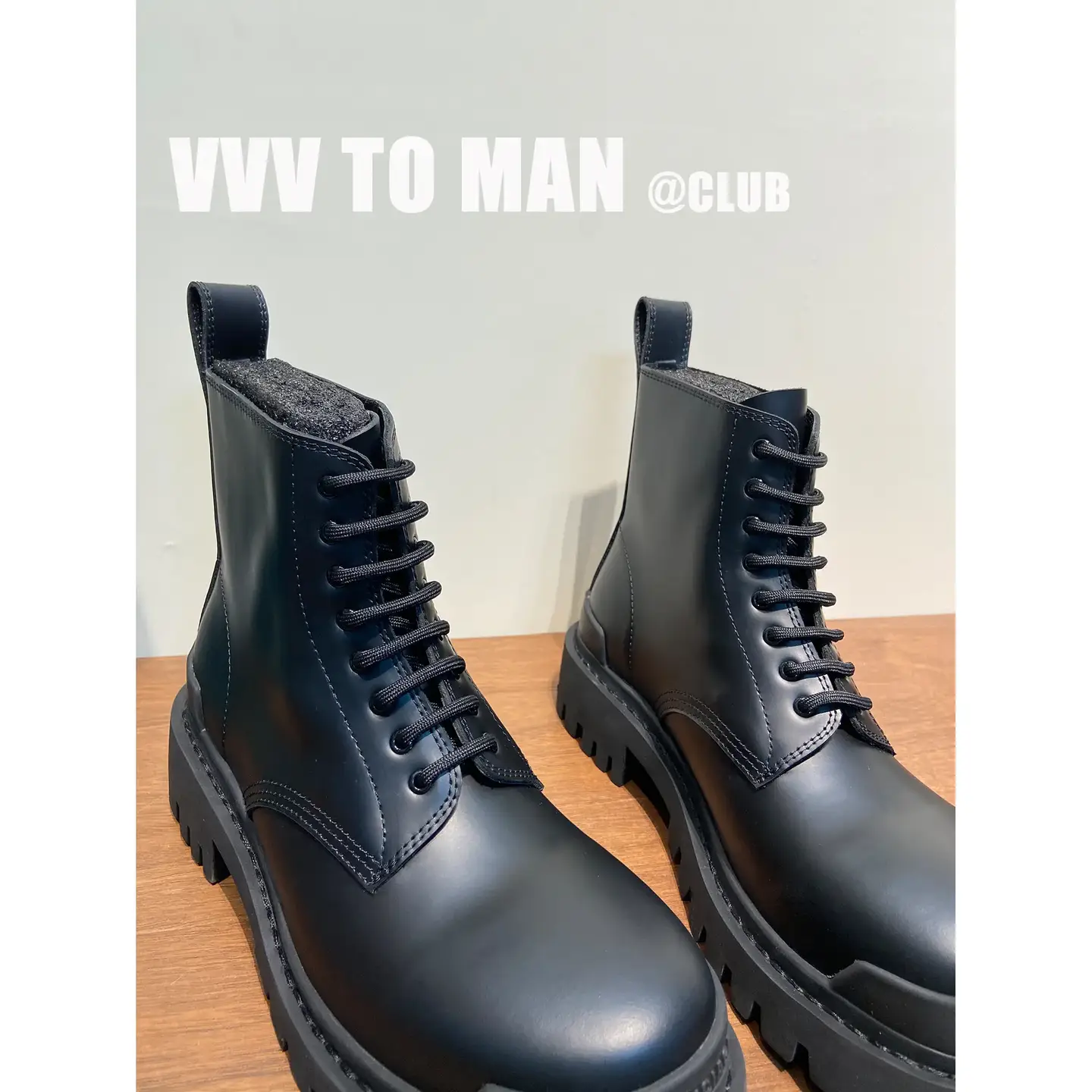 Vvv to Man Classic Reenactment/ Men Boots Strike Boots Boots Patent Leather Black Motorcycle Boots