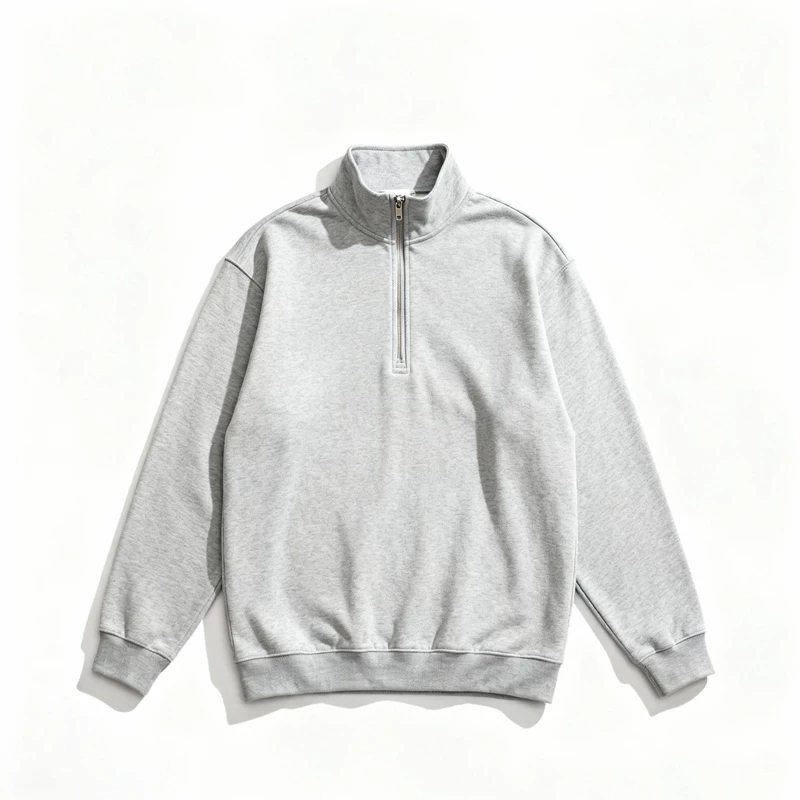 Colored Pony Quarter Zip Pullover Half Zip Hoodie G