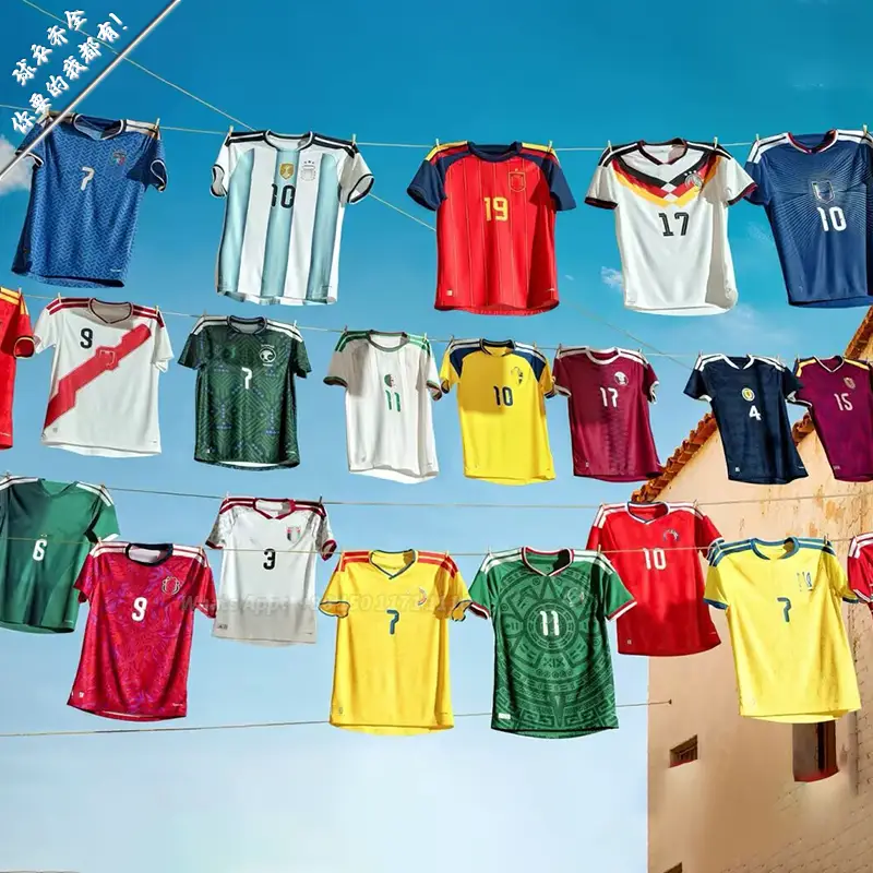 2026 National Team Fans Edition Home and Away Football Jerseys Football Jersey S-4Xl