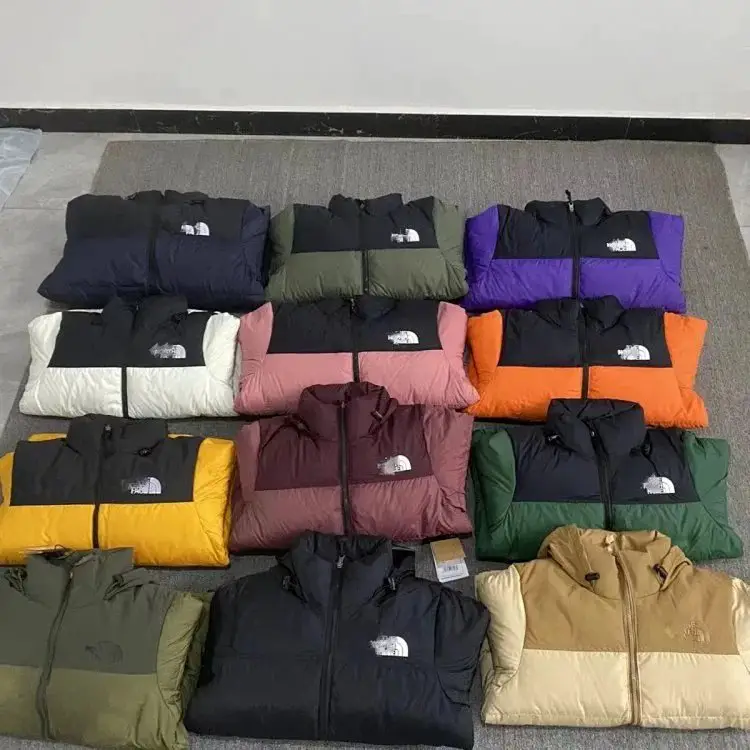 TF北拼色保暖棉服