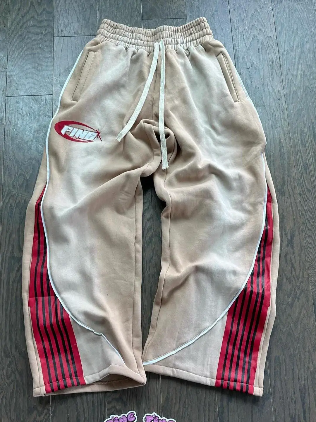 Y2k Fashion Stripes Pants New American Retro Hip Hop Men Wo