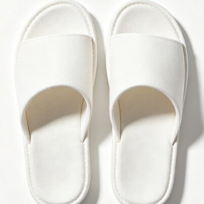 Front Mesh Surface with Hook, Orange Ring on the Insole, Four-Color Closed-Toe Slippers 88050623 Foto QC de TAOBAO na Qualit.ly