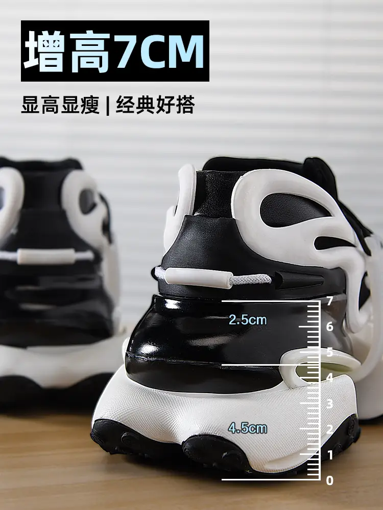European Station Spaceship Space Shoes Men's 2025 New arrival Thick Sole Yacht Shoes Couple Shock-Absorbing Dad Shoes Ins Trend