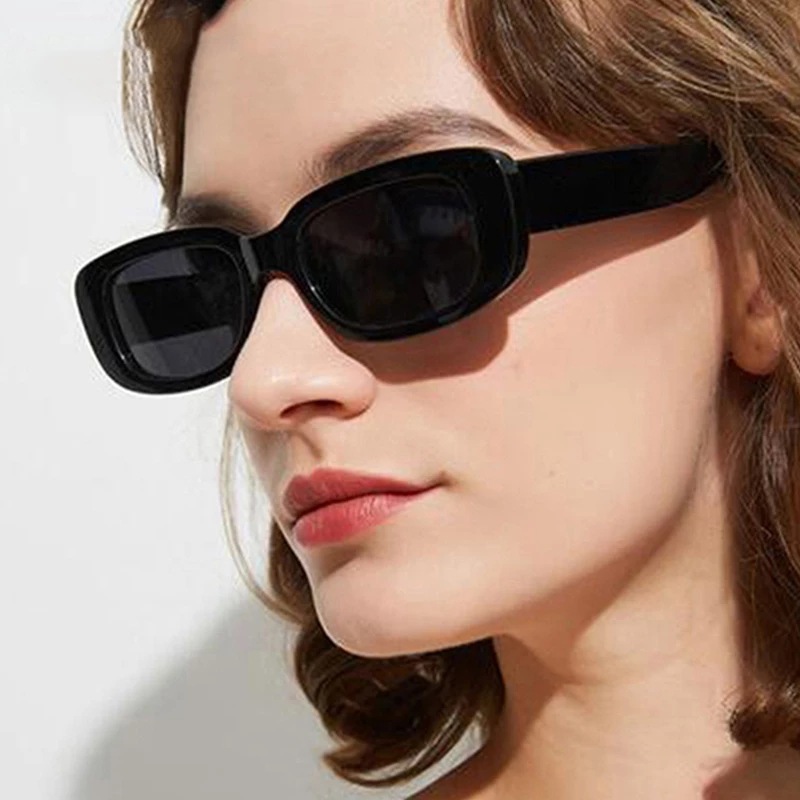 2024 Cross-Border Retro Small Square Frame Sunglasses for Men and Women, Trendy European and American Fashion Street Photography, Popular Sunglasses with Uv Protection
