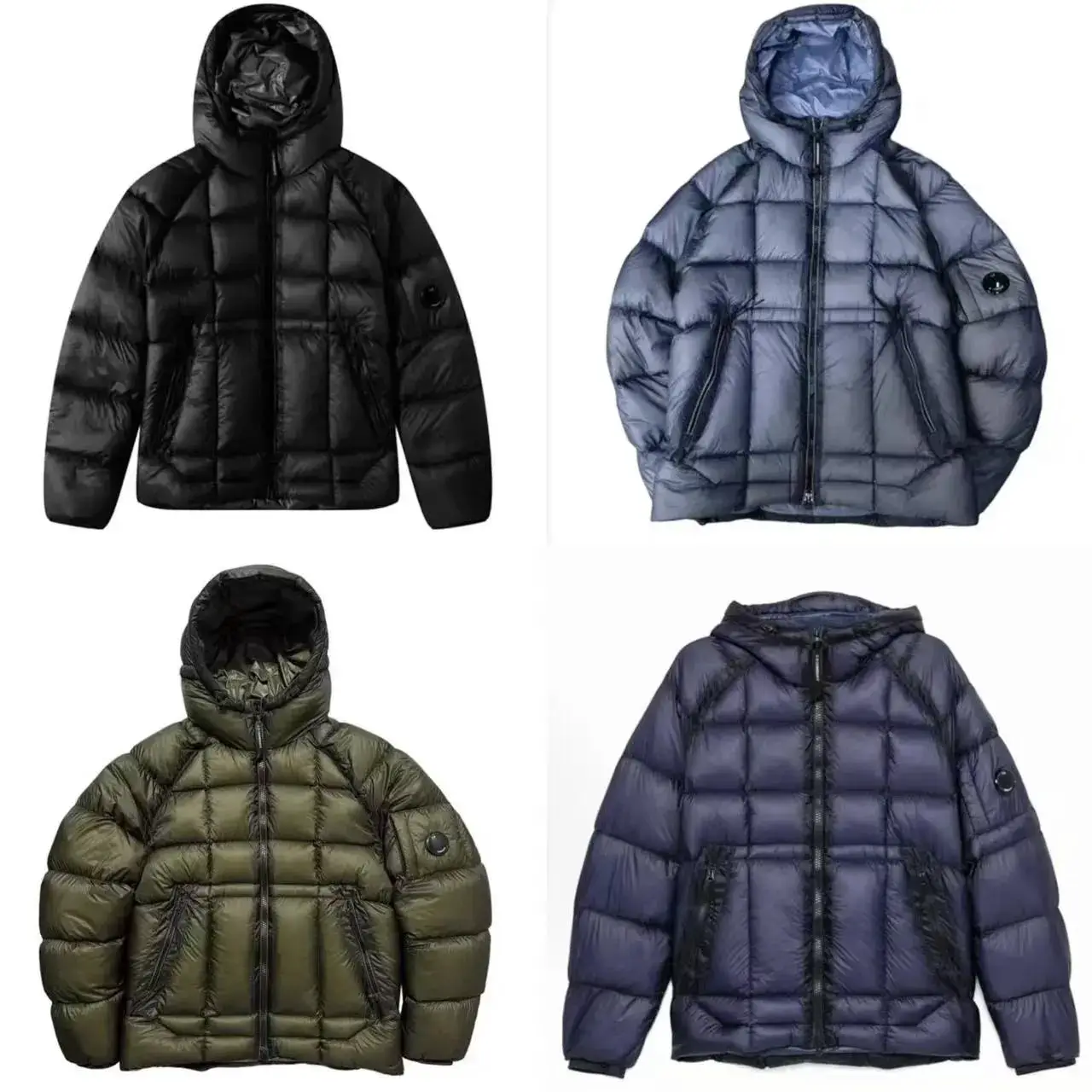 棉服夹克外套秋冬潮牌棉衣加厚保暖连帽上衣-SYN