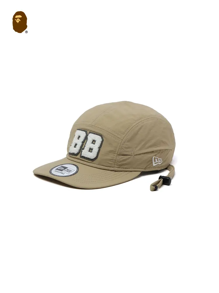 Bape Black X New Era Joint Accessories letter Flannel Baseball Cap 0500Mk