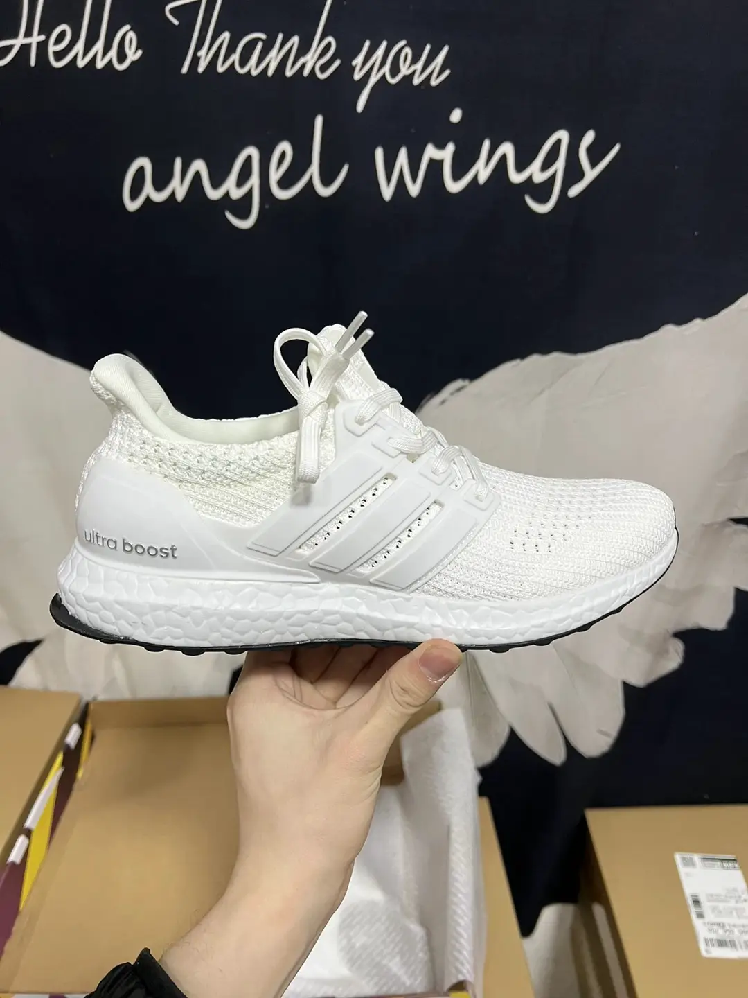 Ultra cost-effective version Ub4.0 Explosion-proof Running Shoes Pure White