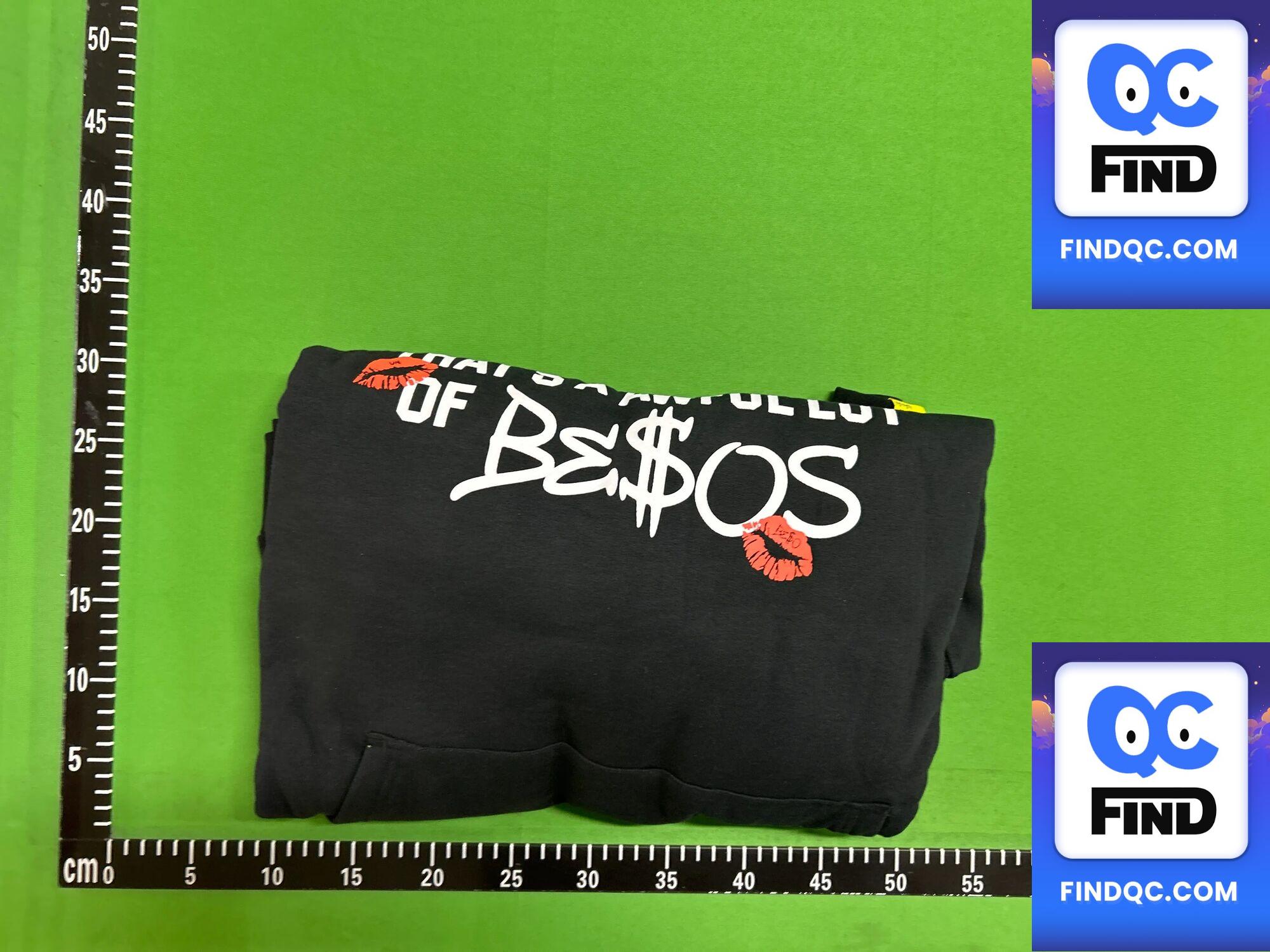 That's A Awful Lot Of Besos Hoodie — foto QC 3