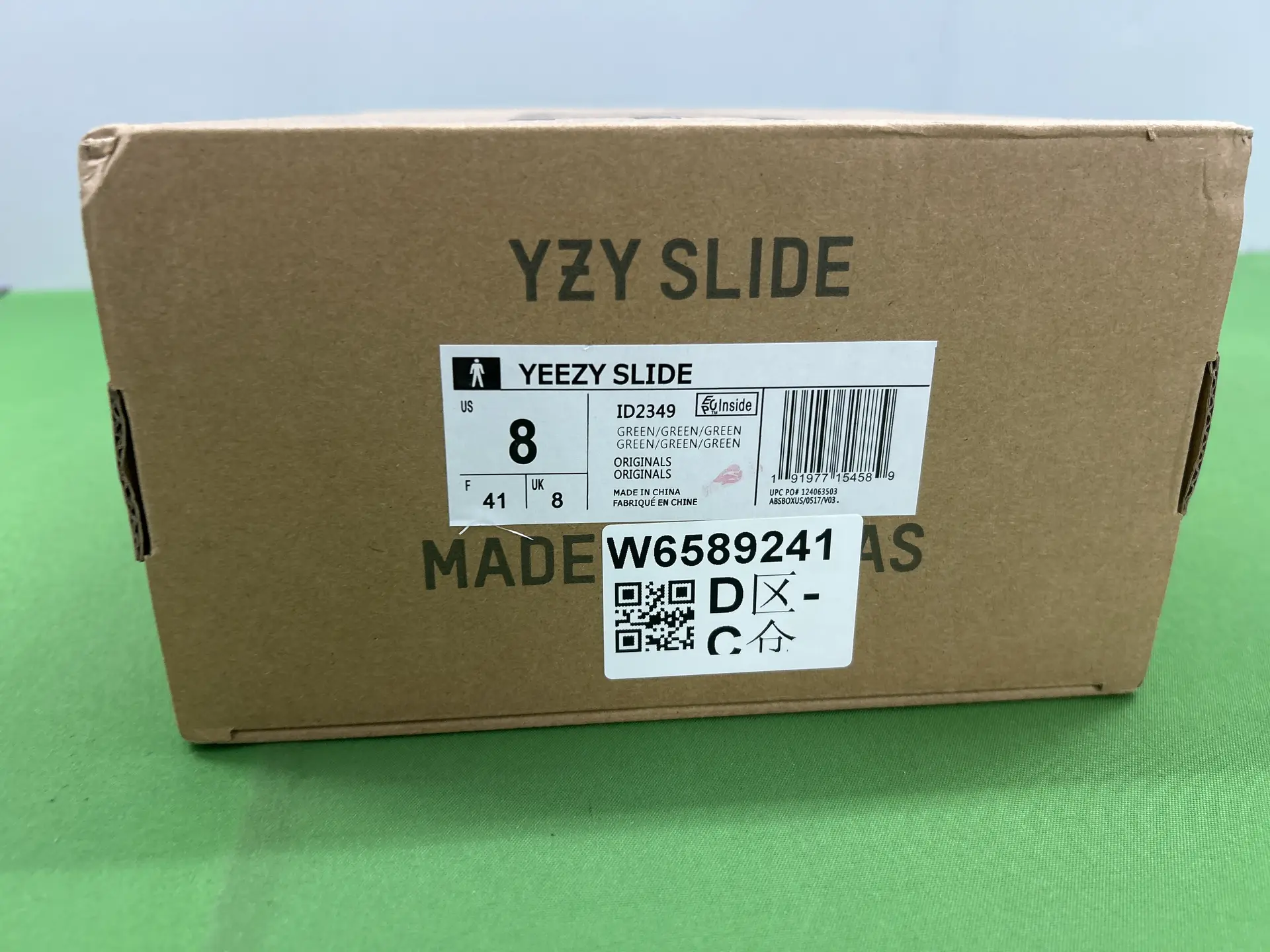 Adidas Yeezy Slide Green