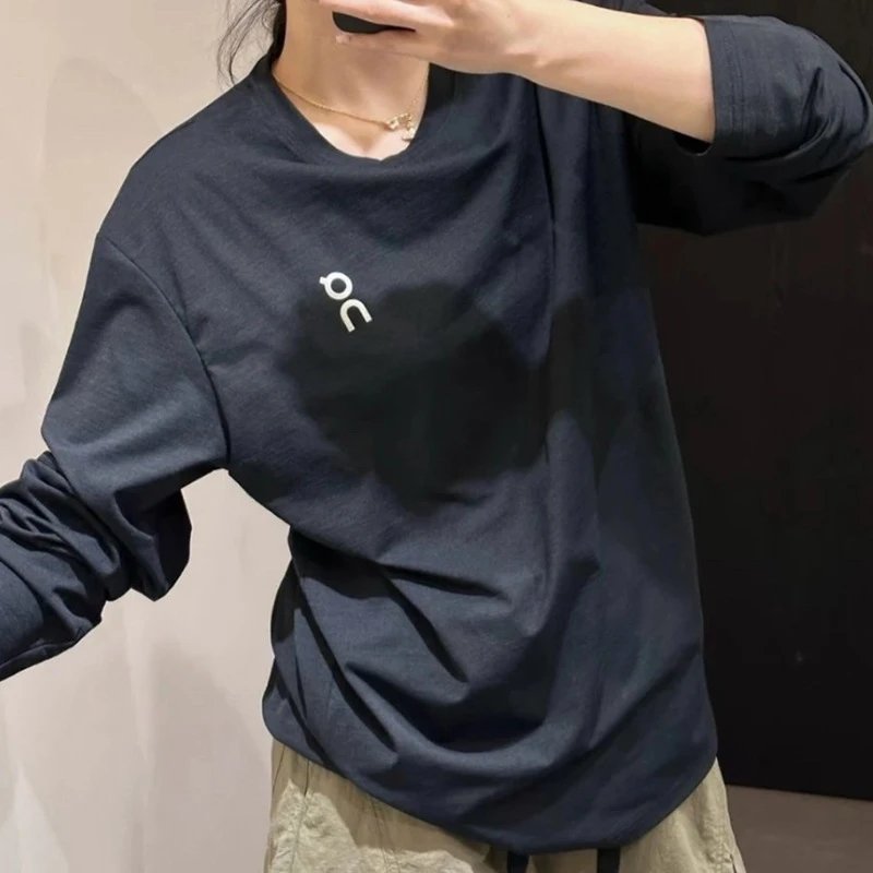 0N硅胶字母印花户外骑行运动透气男女科技速干长袖