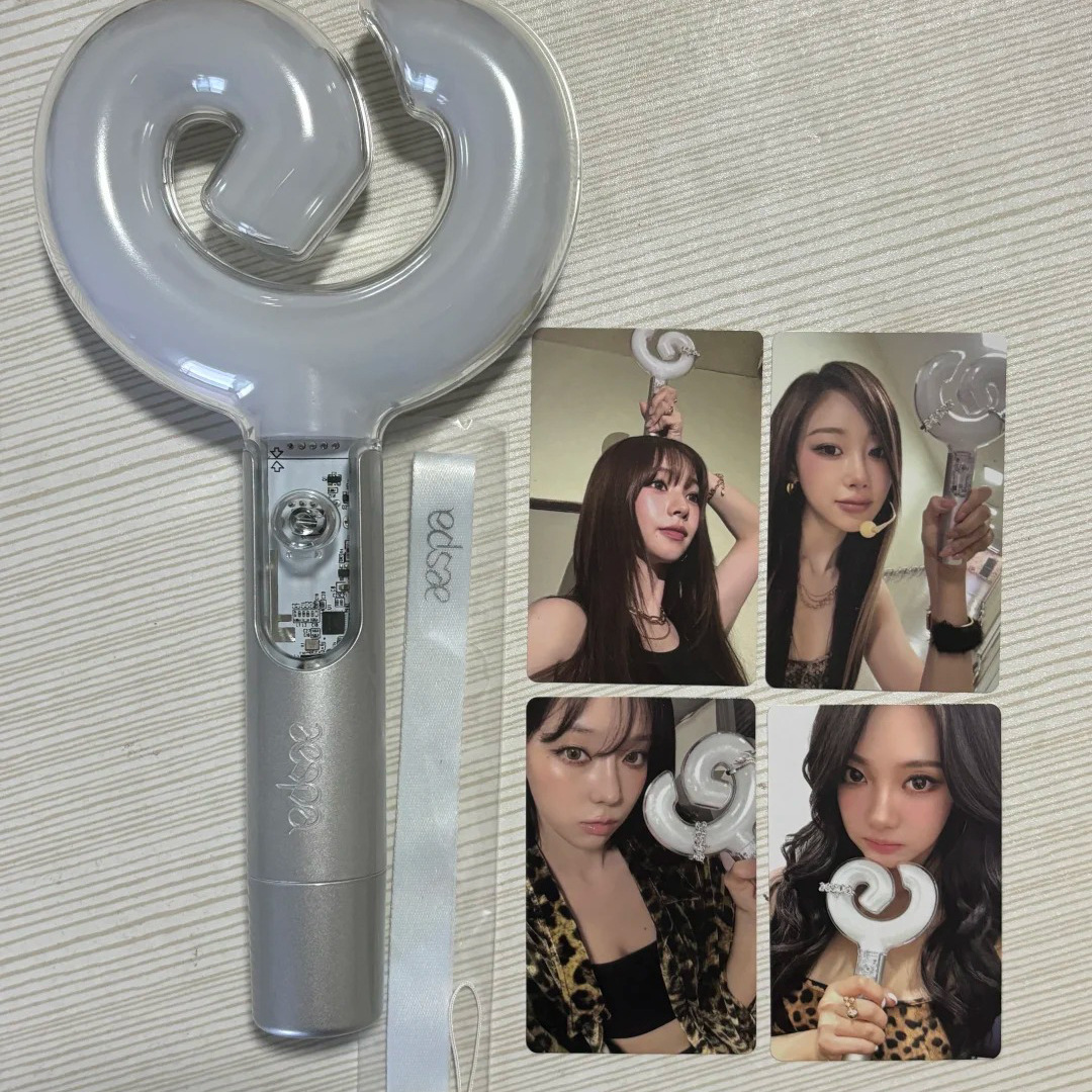 Aespa Second Generation Cheering Stick Photocard Yoo Jimin Kim Winter Ning Yizhuo Giselle QC-foto från 1688 på Qualit.ly