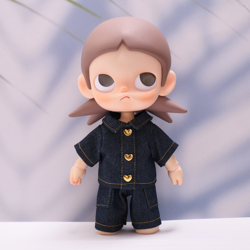 Only Doll Clothes】Zsiga 1/8 Dreamland Movable Doll Cowboy Workwear Outfit Set Doll Clothing Replacement