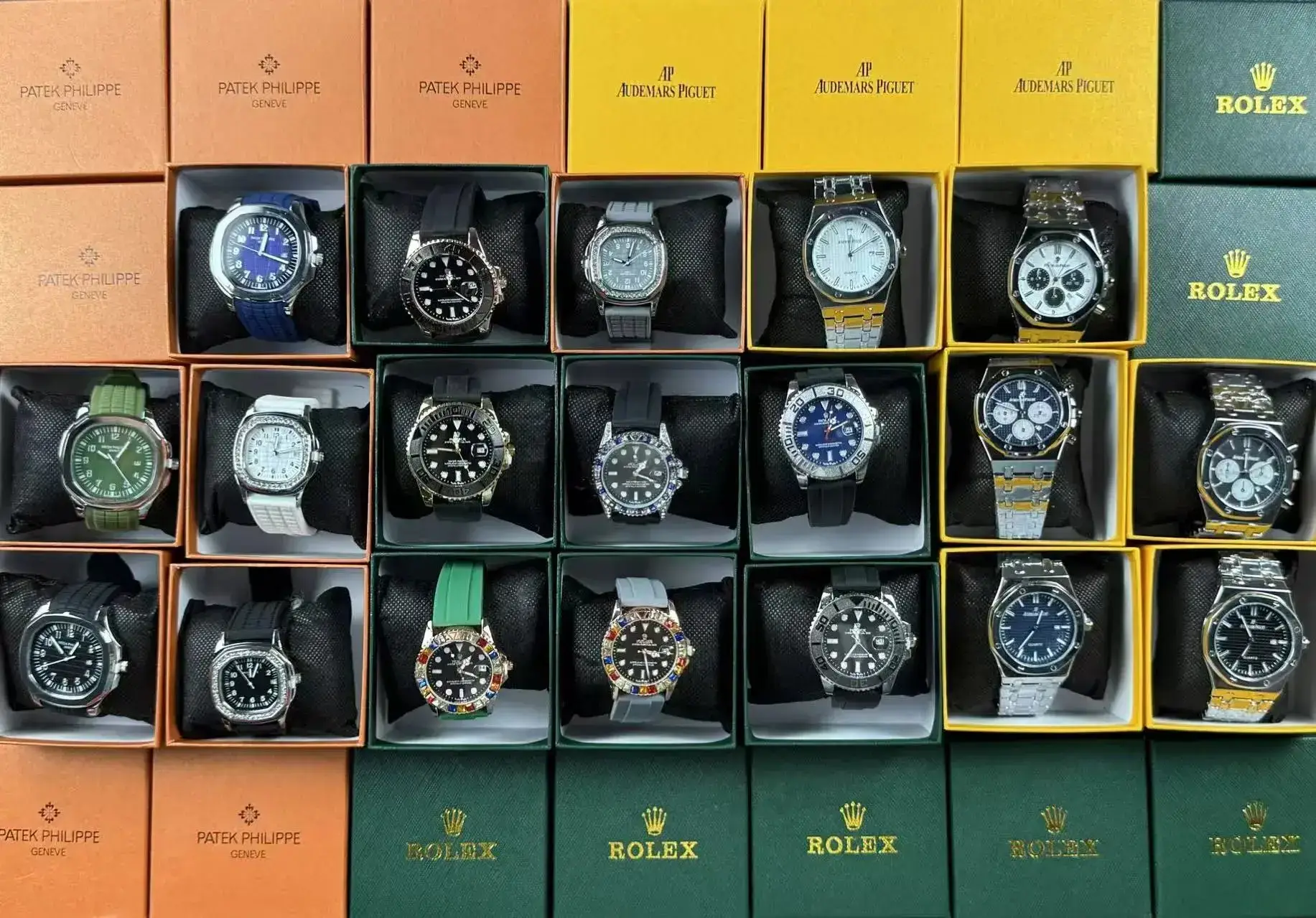 watches are randomly distributed and cannot be returned or exchanged.