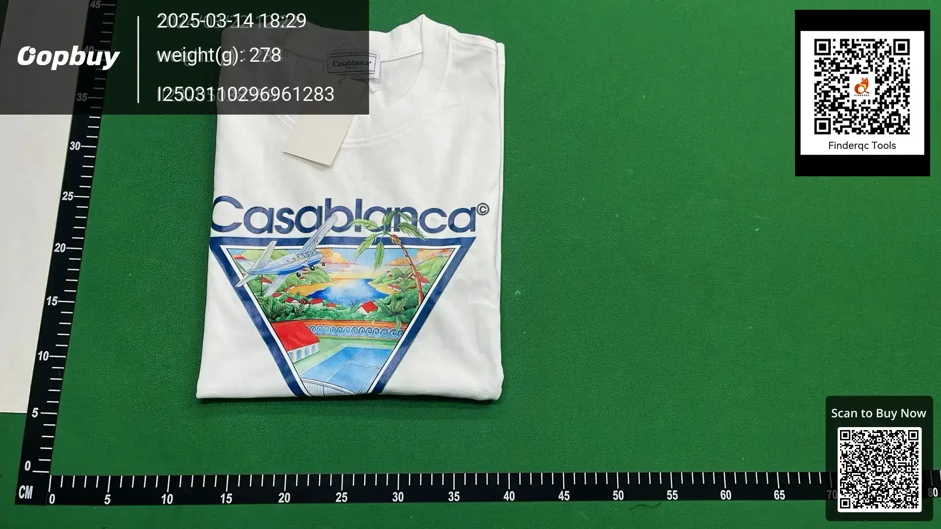 Foreign Trade Cross-border CASA Casablanca Short-sleeved Crewneck Short-sleeved T-shirt Fantasy Gate Letter Base Shirt for Men