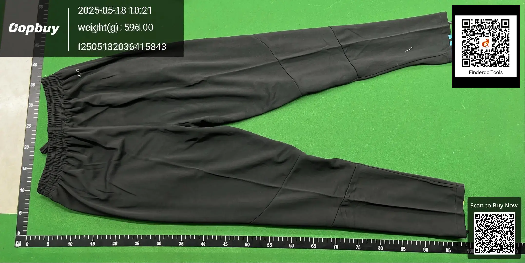 Black athletic pants