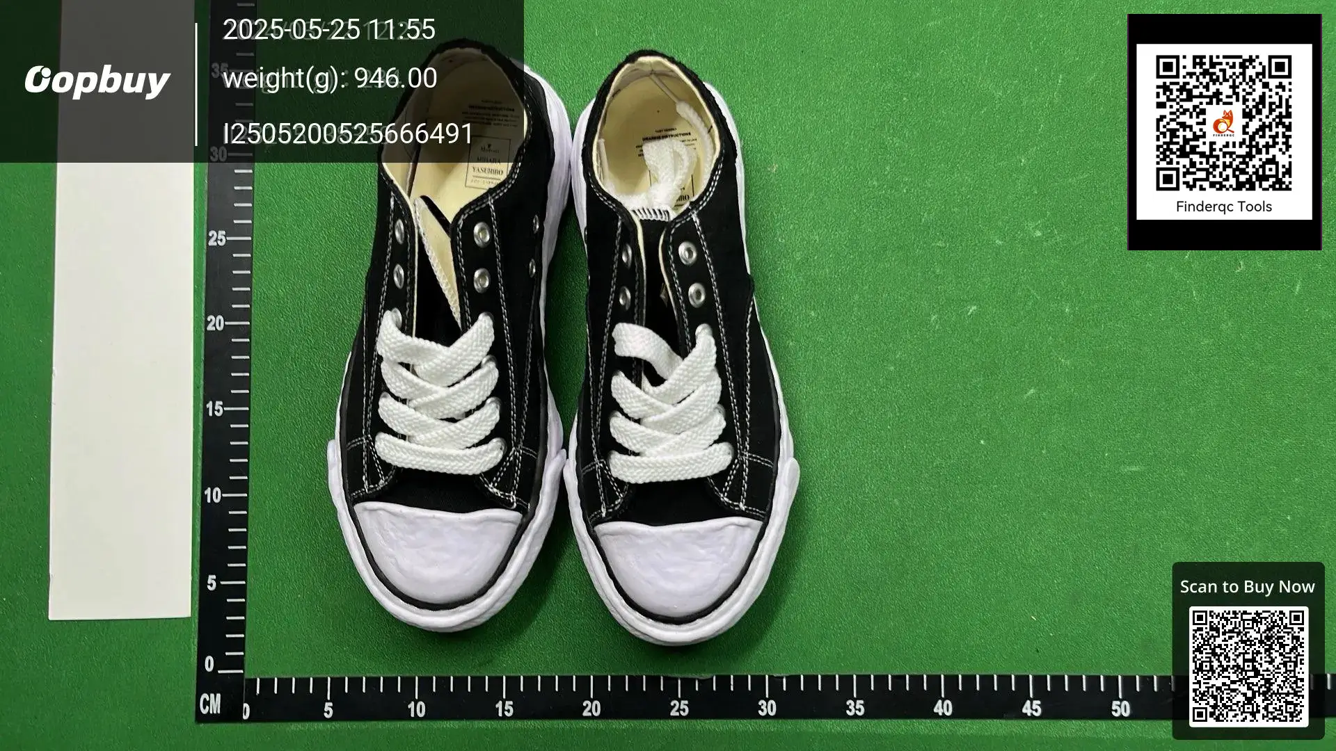 Mihara Yasuhiro Original Sole Canvas Sneaker Black
