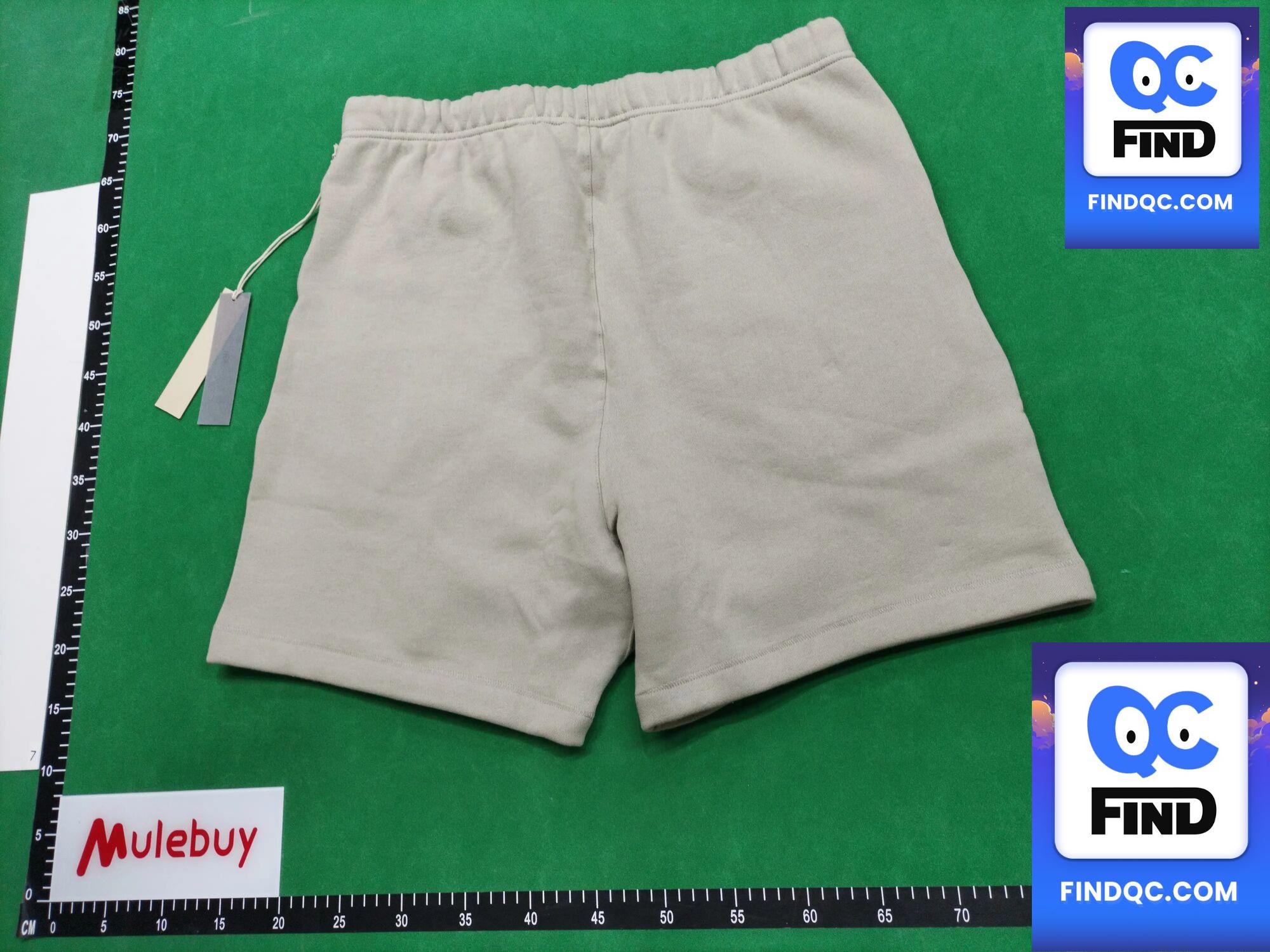 2023Ss Shorts New Silicone Printed Essentials Sweatshirt Trendy Brand Shorts Cross-Border Hot — QC-foto 3