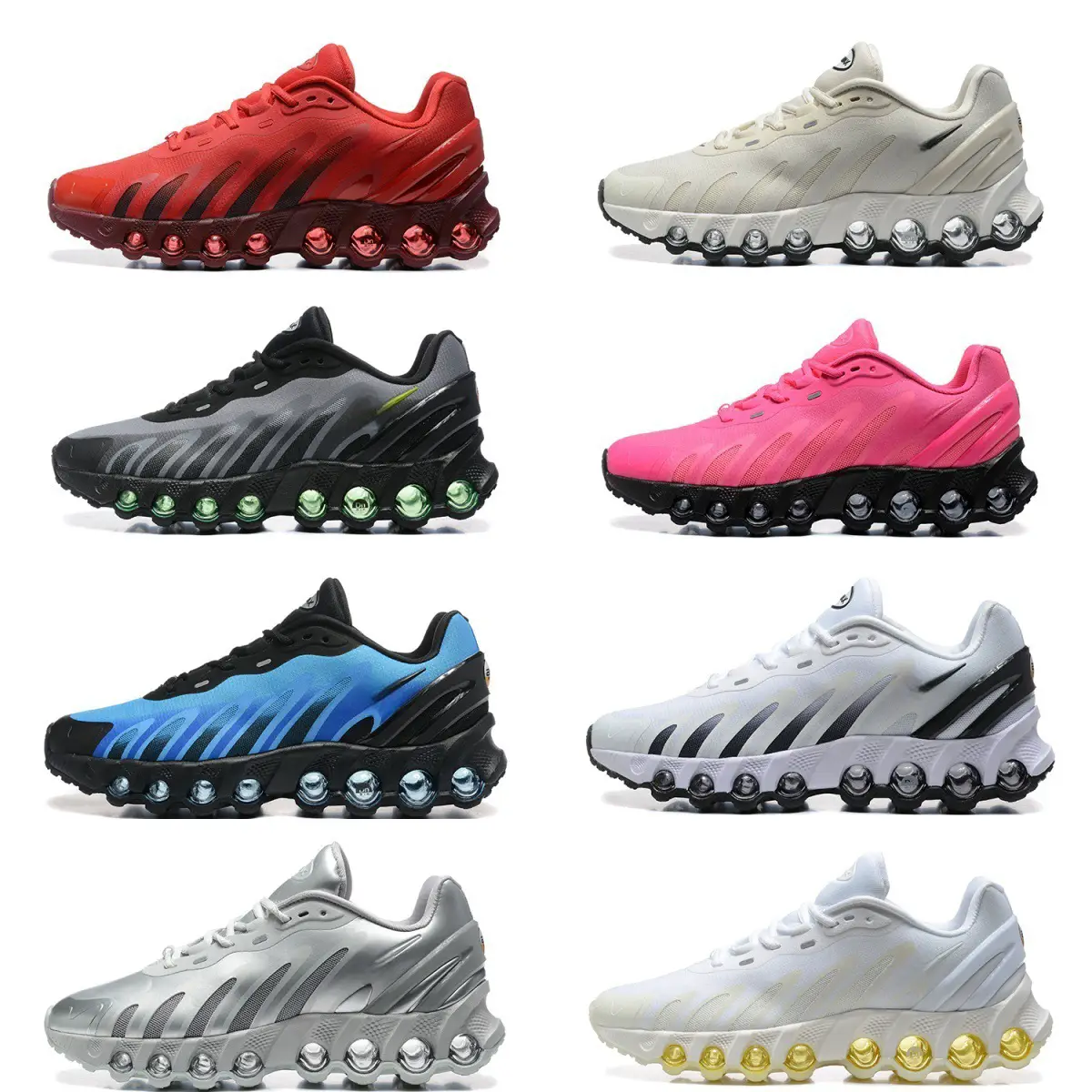 Men's and women's Max DN8 low-top Korean hundred casual shoes full palm air cushion couple sports shoes Putian foreign trade wholesale