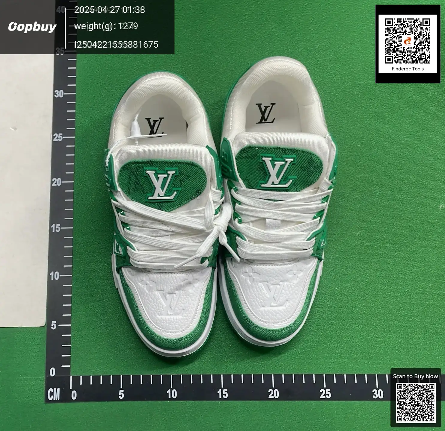休闲板鞋绿白 36-44码 高品质版本 抽屉鞋盒