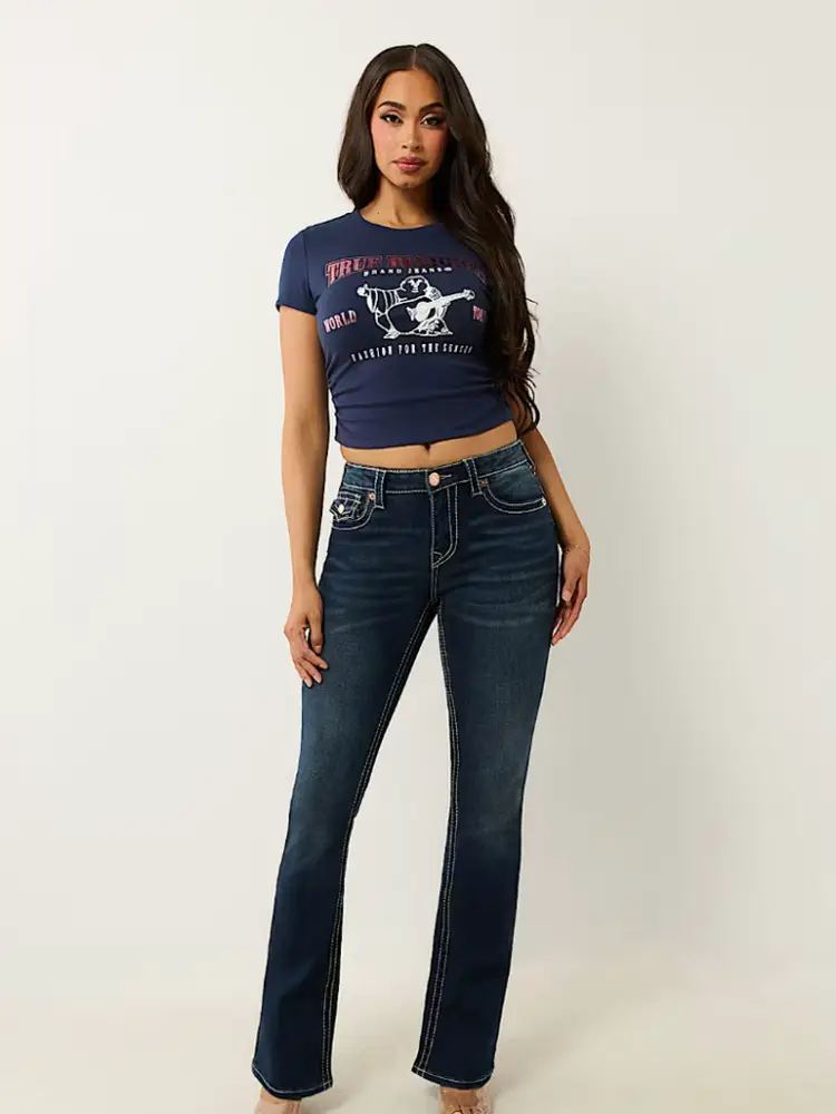 bigD garments, true ladies low waist conventional thick stretch micro Denim J5 XK16