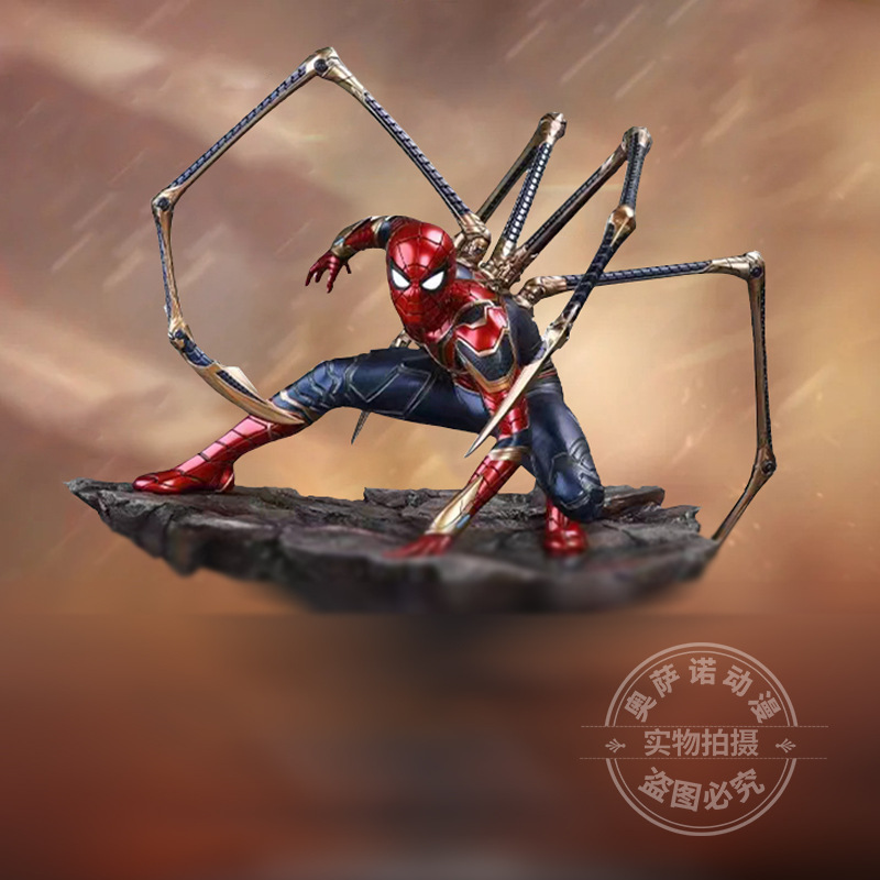 Marvel Series High-Quality Gk High-Quality Figures Avengers Spider-Man Anime Figures Artificial Models Large Ornaments