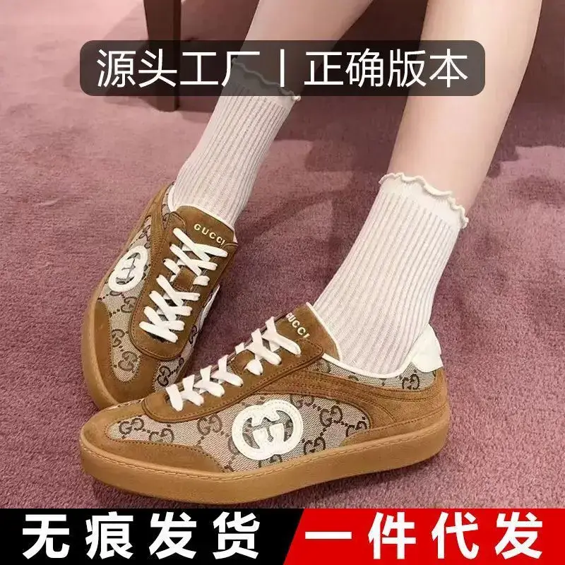 1977 Fourth Generation Canvas Shoes Lace-Up Men's and Women's Retro Moral Training Shoes Couples Versatile Flats Casual Sneakers New G75