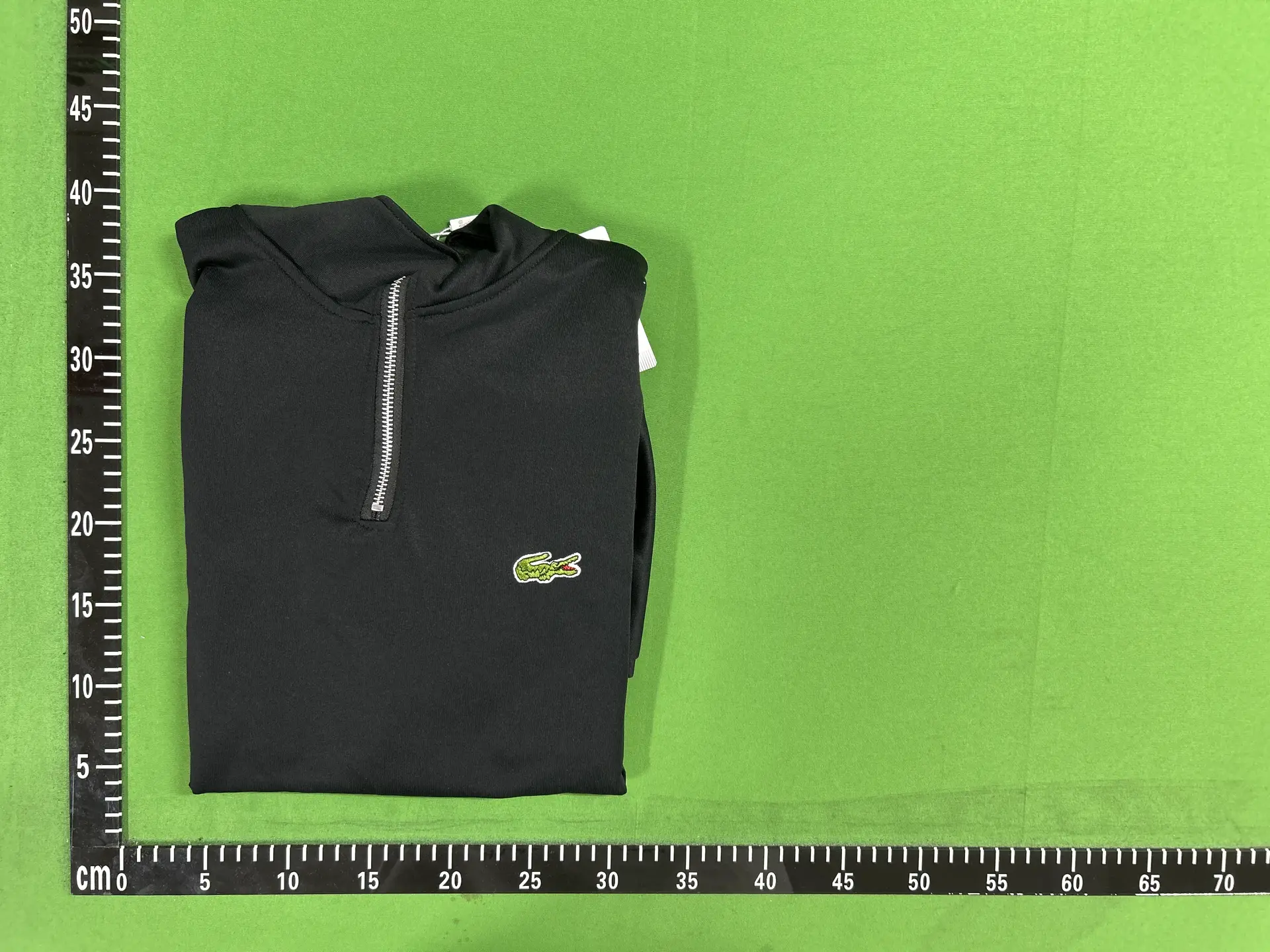 Lacoste Black Half Zip Sweatshirt