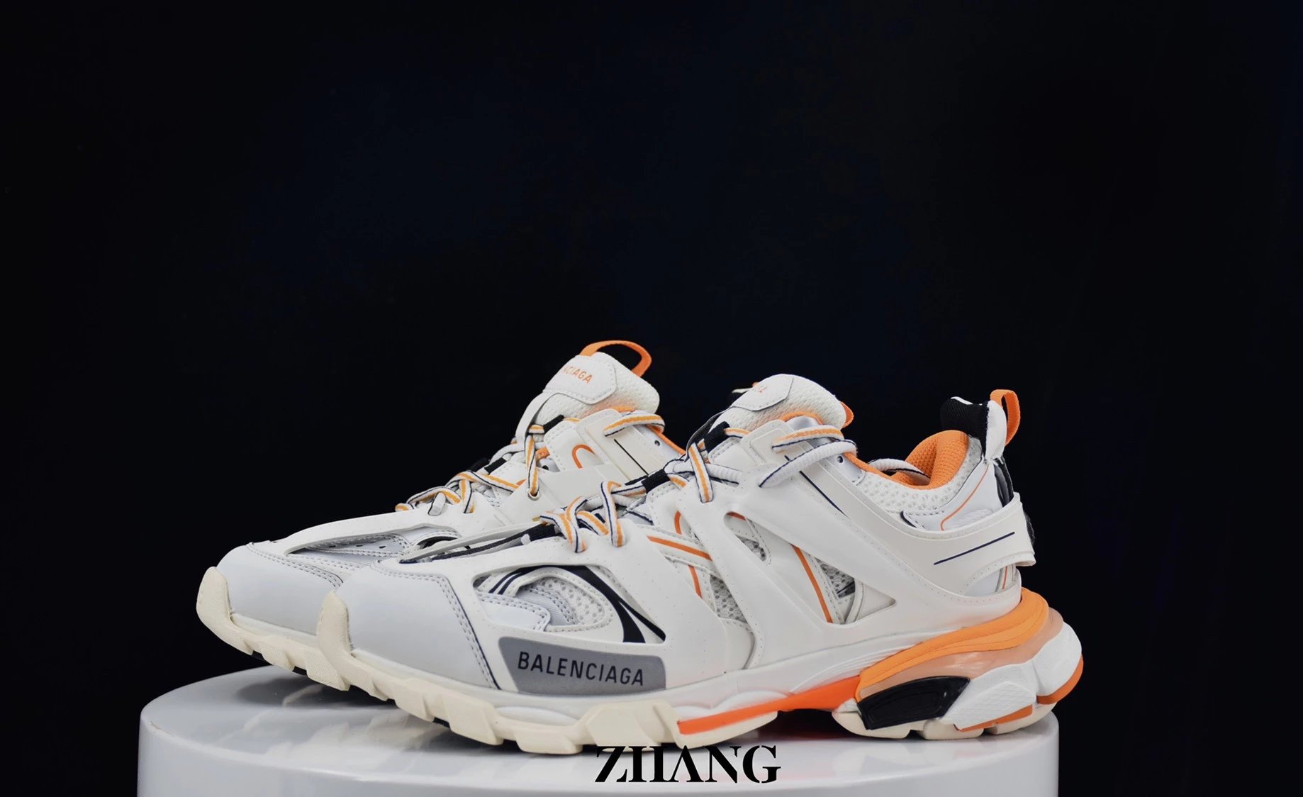 巴黎3.0 白橙 36-45 正常码