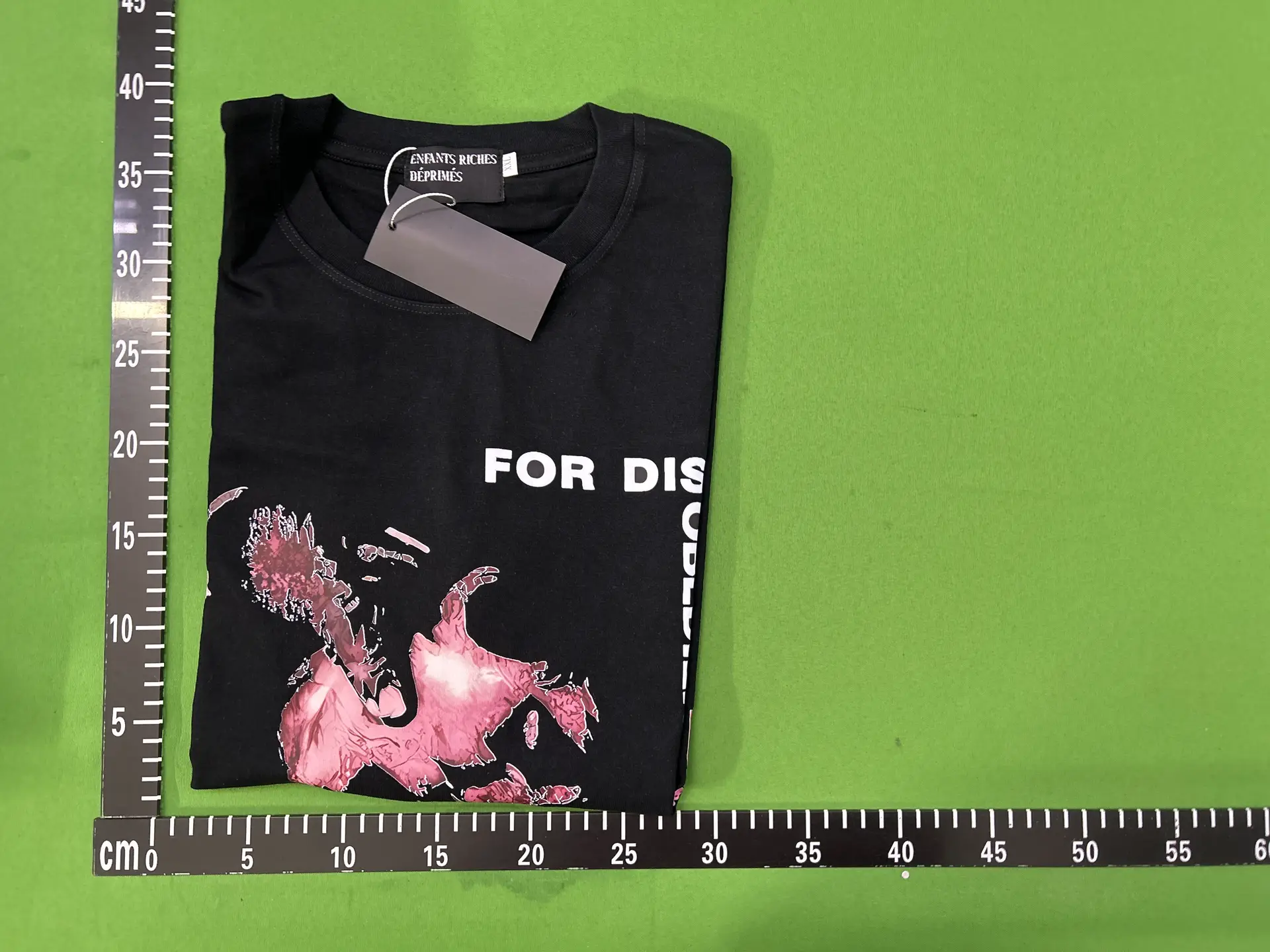 ENFANTS RICHES DEPRIMES Black Printed T-Shirt