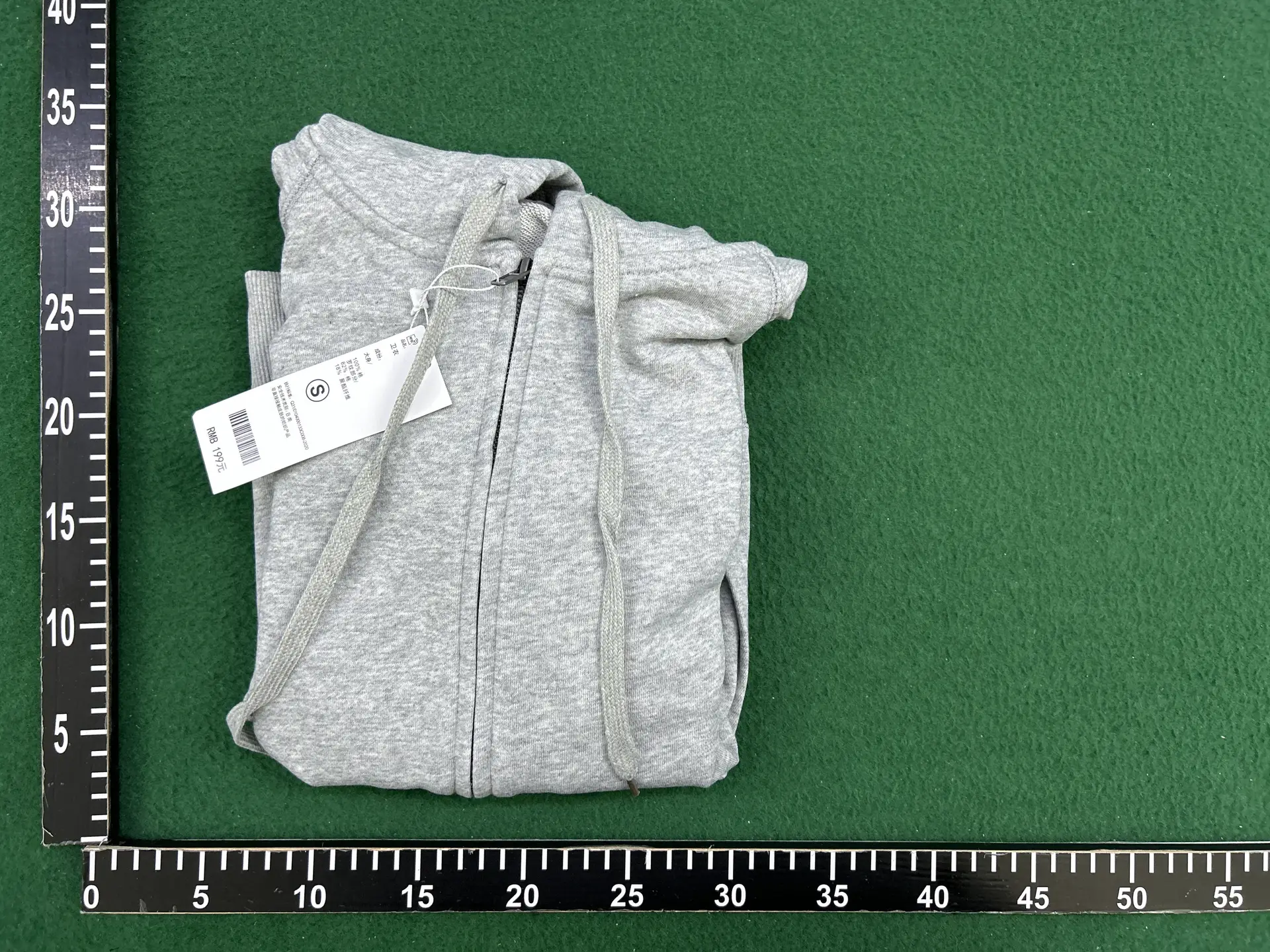 Versatile and Easy to Wear! Solid Color Hooded Zip-Up Loose Cardigan Slimming Casual Sweatshirt Jacket for Women